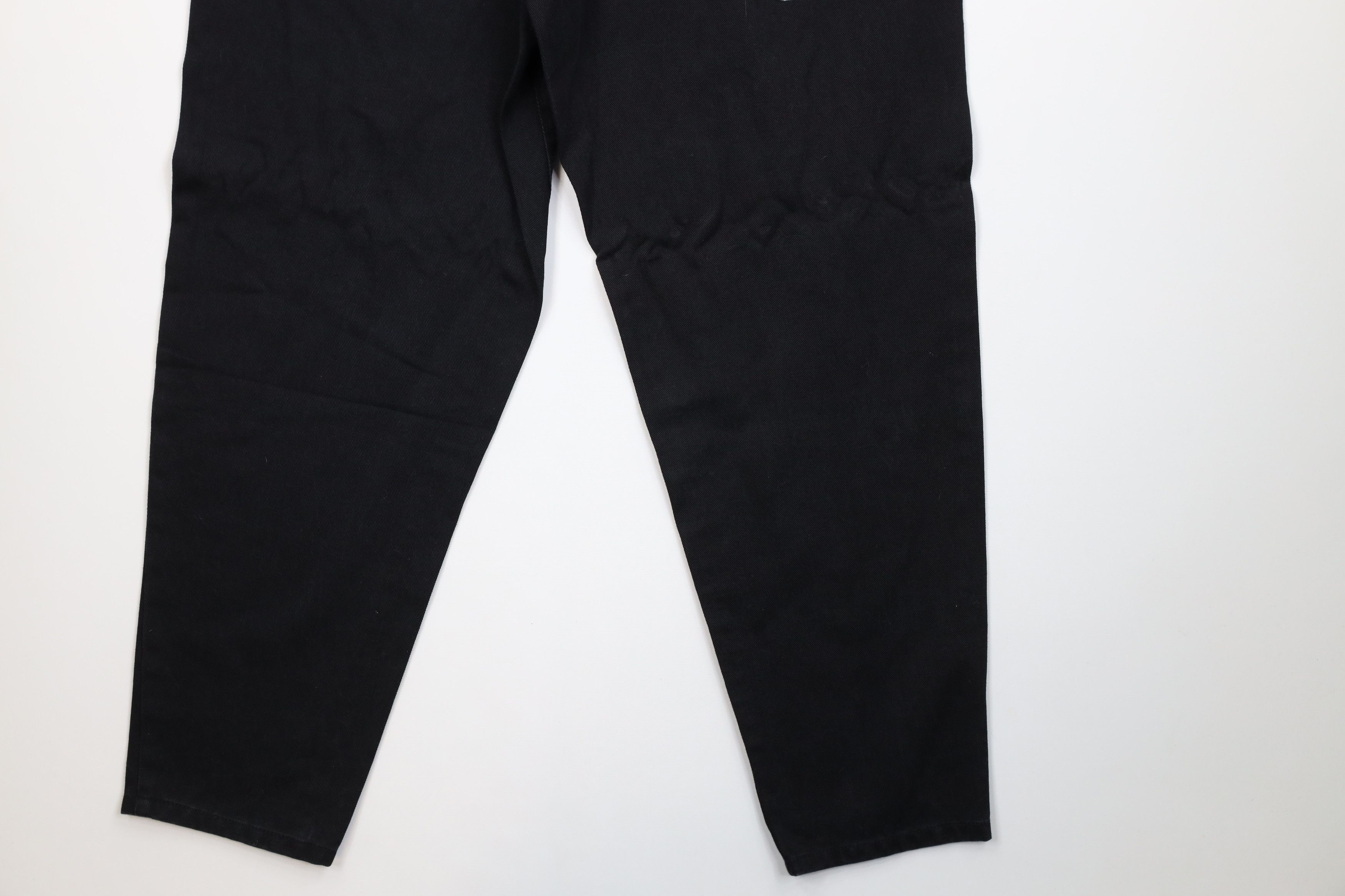 Columbia Deadstock Vintage 90s Columbia Tapered Leg Jeans Black Size 40" / US 18 - 10 Thumbnail
