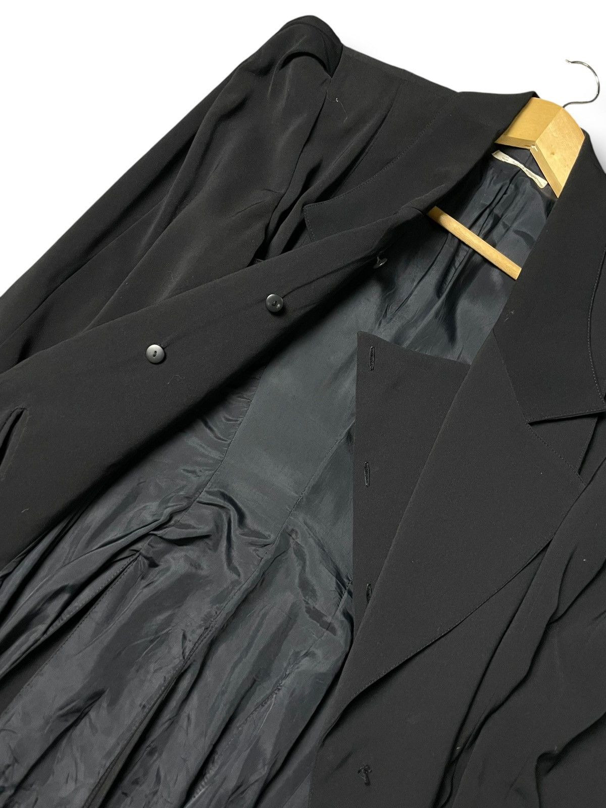 Japanese Brand × Vintage LAMONE MAJA Women’s Tailored Coat (84) Size XXS / US 00 / IT 34 - 4 Thumbnail