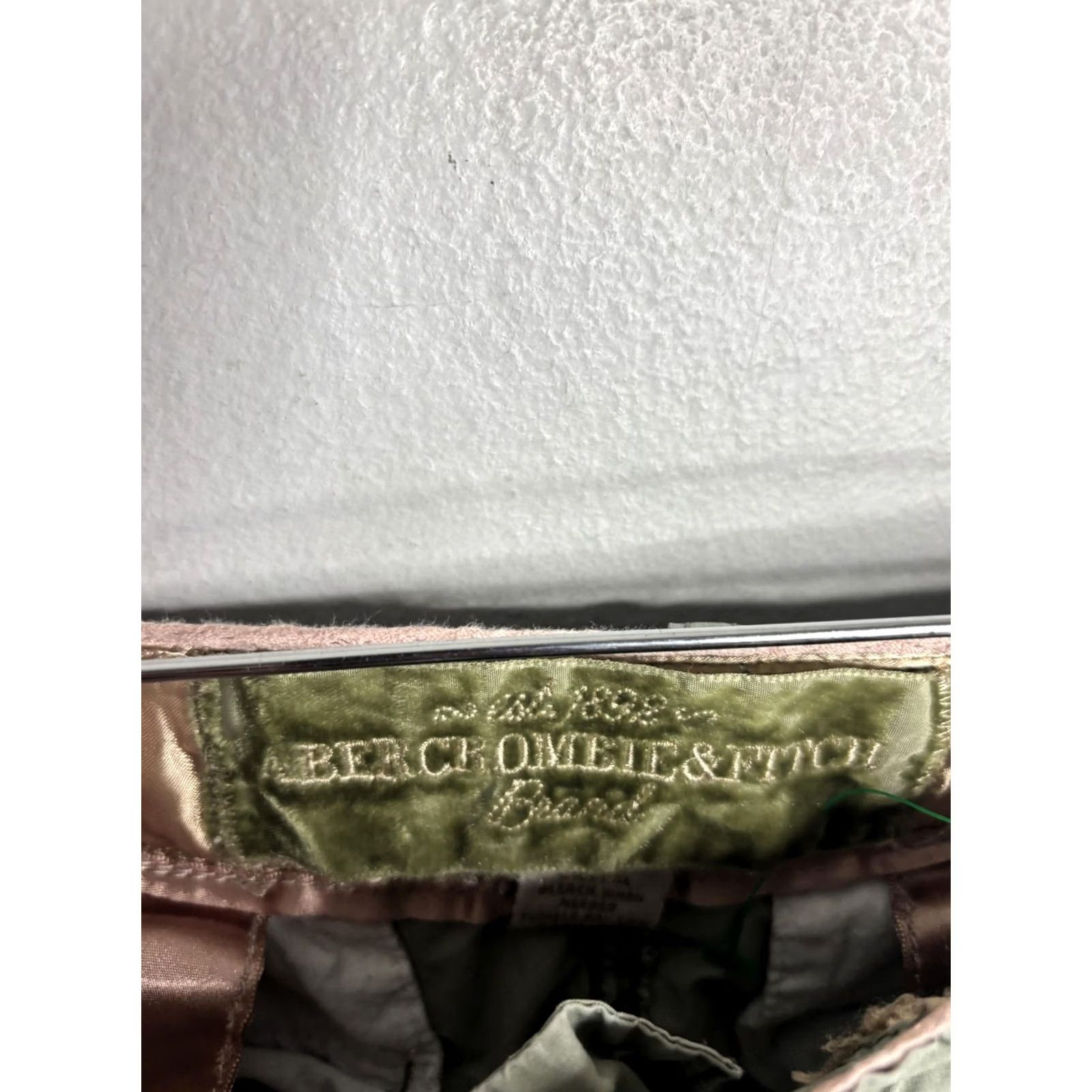 Abercrombie & Fitch Abercrombie & Fitch Cargo Pants Womens 8 Green Patchwork Y2K Hem Utility Size 30" / US 8 / IT 44 - 4 Thumbnail