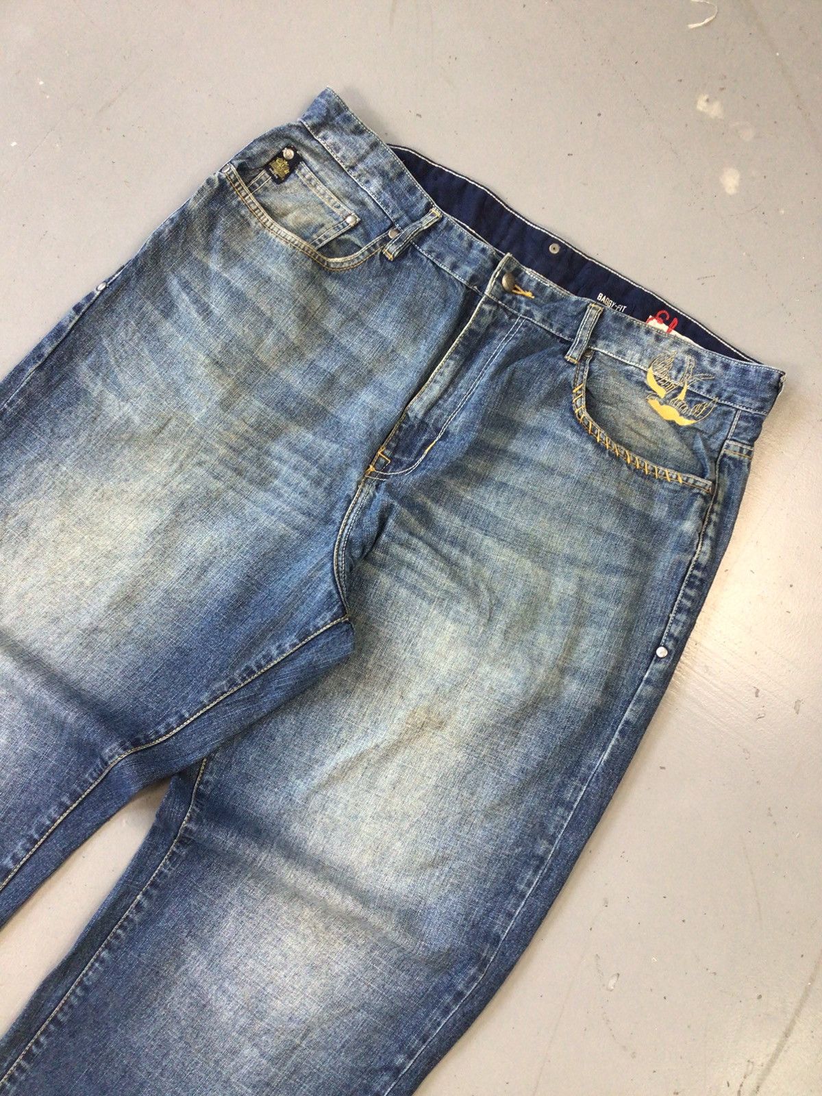 Ecko Unltd. × Vintage Vintage Ecko UNLTD embroidered baggy fit denim Size US 40 / EU 56 - 4 Thumbnail