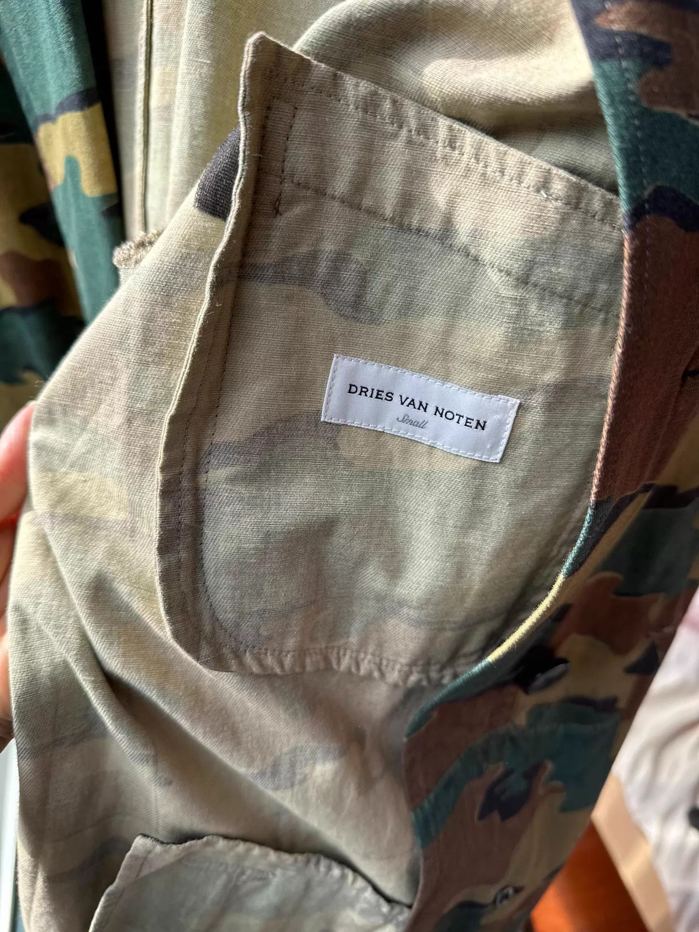 Dries Van Noten DVN Runway Trench Coat S 98 New Cotton-Linen Color Size US S / EU 44-46 / 1 - 4 Thumbnail
