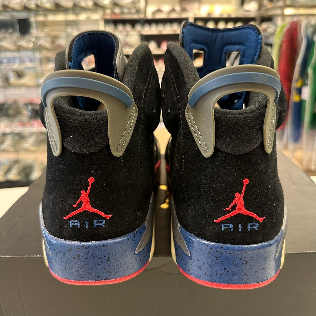Jordan Brand × Nike Size 13 - Jordan 6 Detroit Pistons 384664-001 Size US 13 / EU 46 - 3 Thumbnail