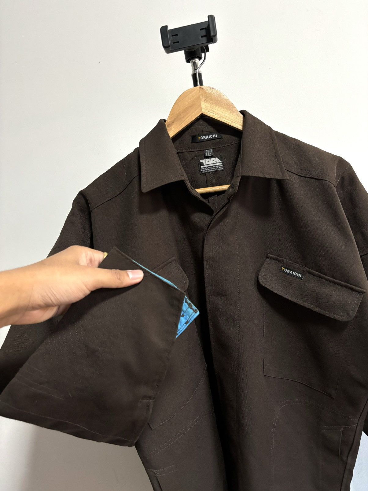 If Six Was Nine Workwear TORAICHI Button Up Shirt long Sleeve Size US L / EU 52-54 / 3 - 4 Thumbnail