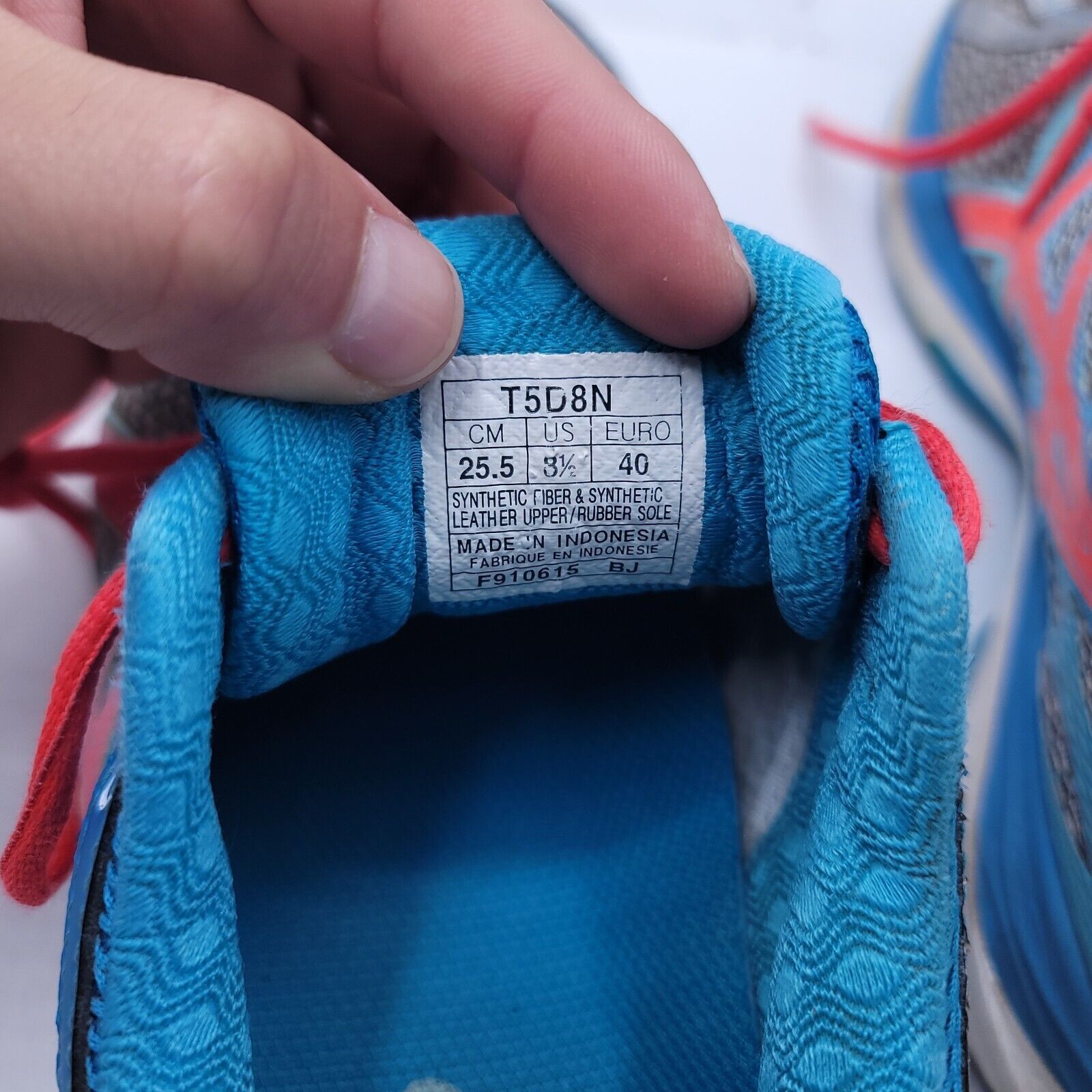 Asics Asics Gel-Cumulus 11 Athletic Shoes Womens Size 8.5 T5D8N Size US 8.5 / IT 38.5 - 8 Thumbnail