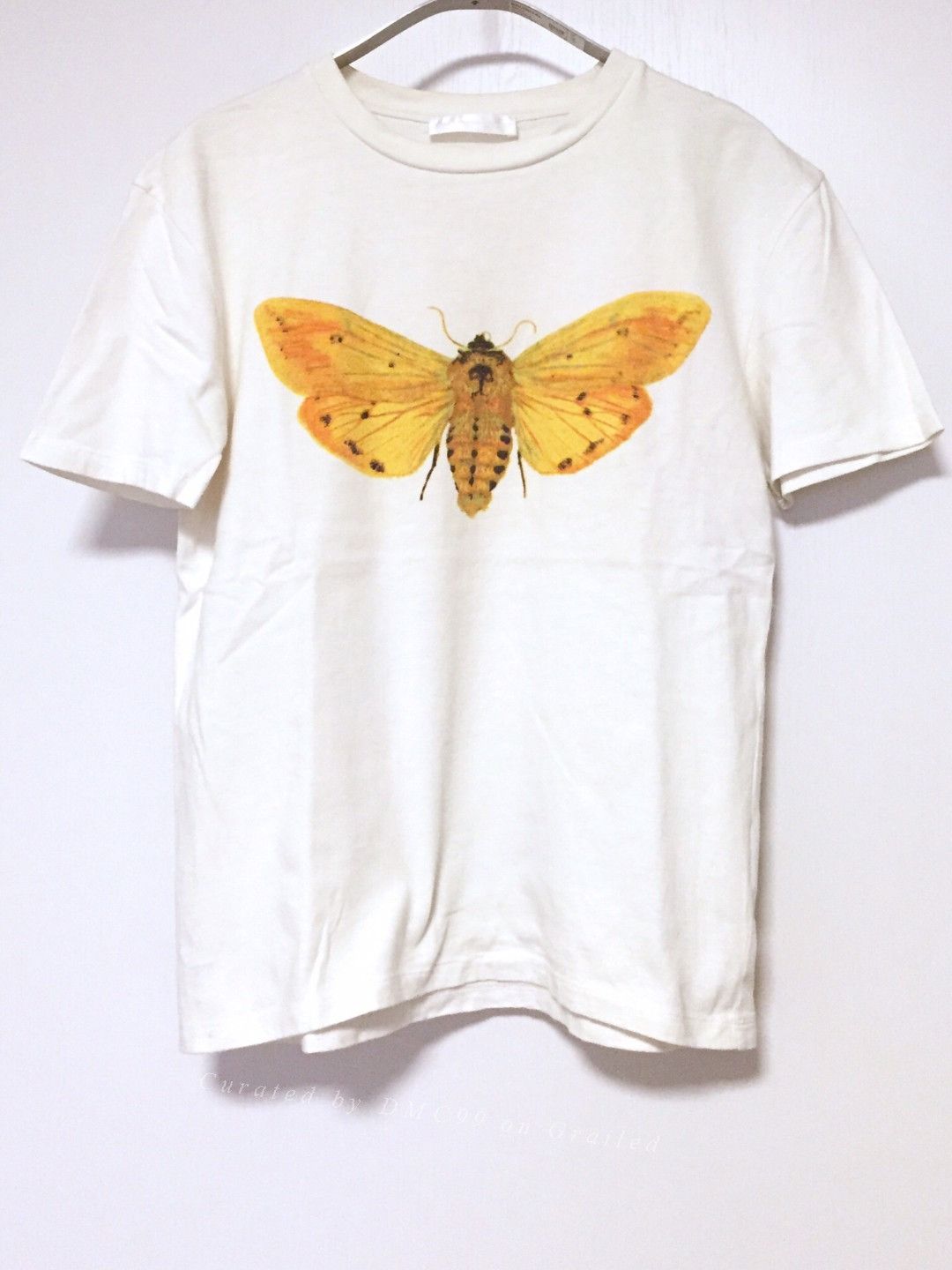 Alexander McQueen Alexander McQueen Moth Print Cotton T-Shirt Size US M / EU 48-50 / 2 - 1 Thumbnail