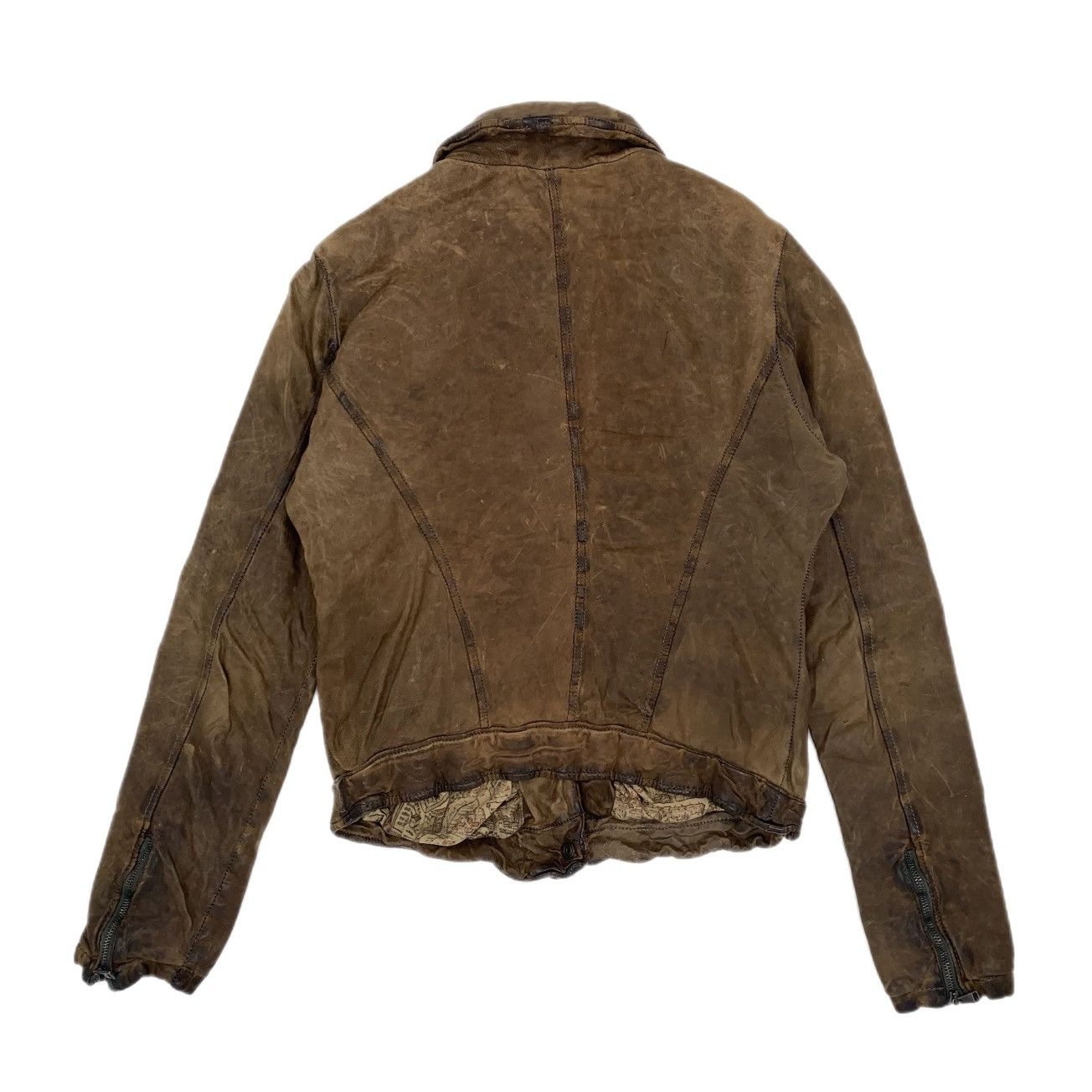Giorgio Brato Giorgio Brato Lamb Leather Jacket Size XS / US 0-2 / IT 36-38 - 6 Thumbnail