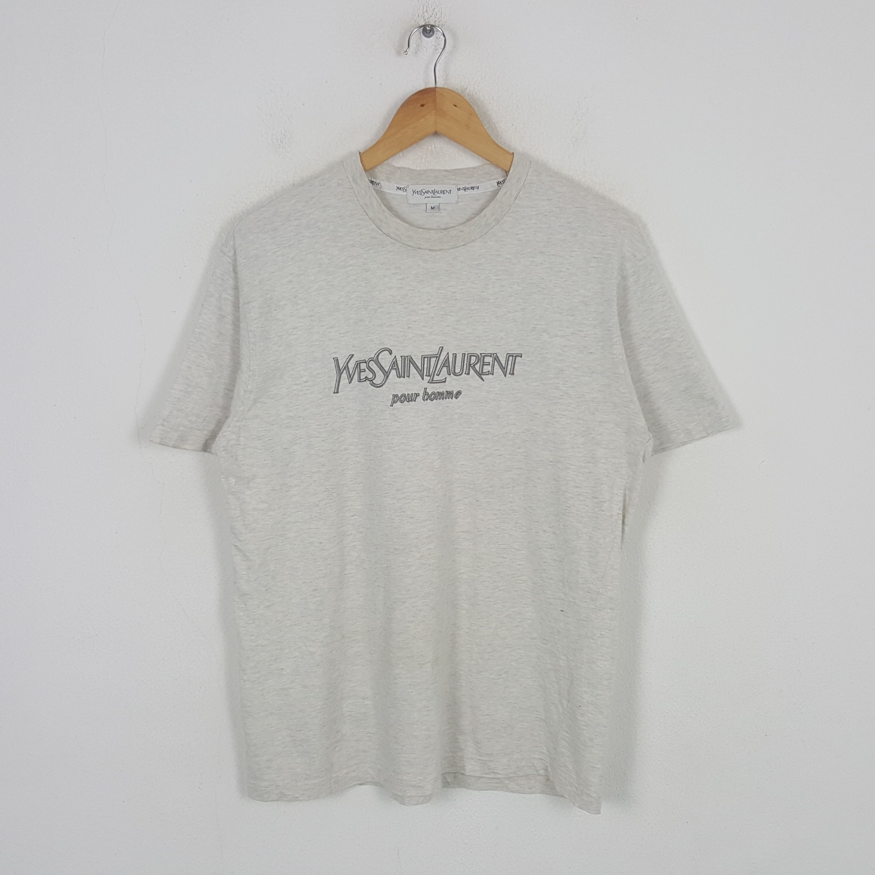Yves Saint Laurent Vintage Yves Saint Laurent Designer Tshirt C294N36 Size US M / EU 48-50 / 2 - 1 Thumbnail