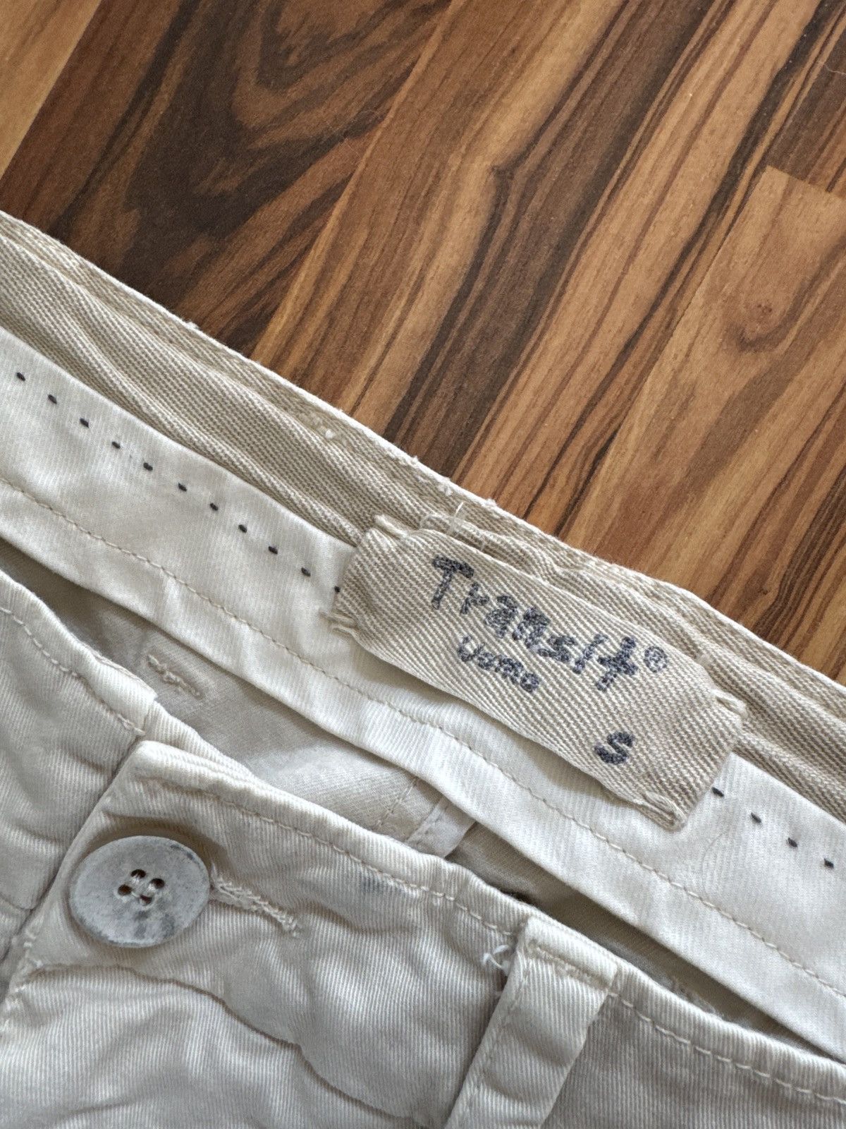 Transit Uomo White summer casual pants from transit uomo Size US 30 / EU 46 - 5 Thumbnail