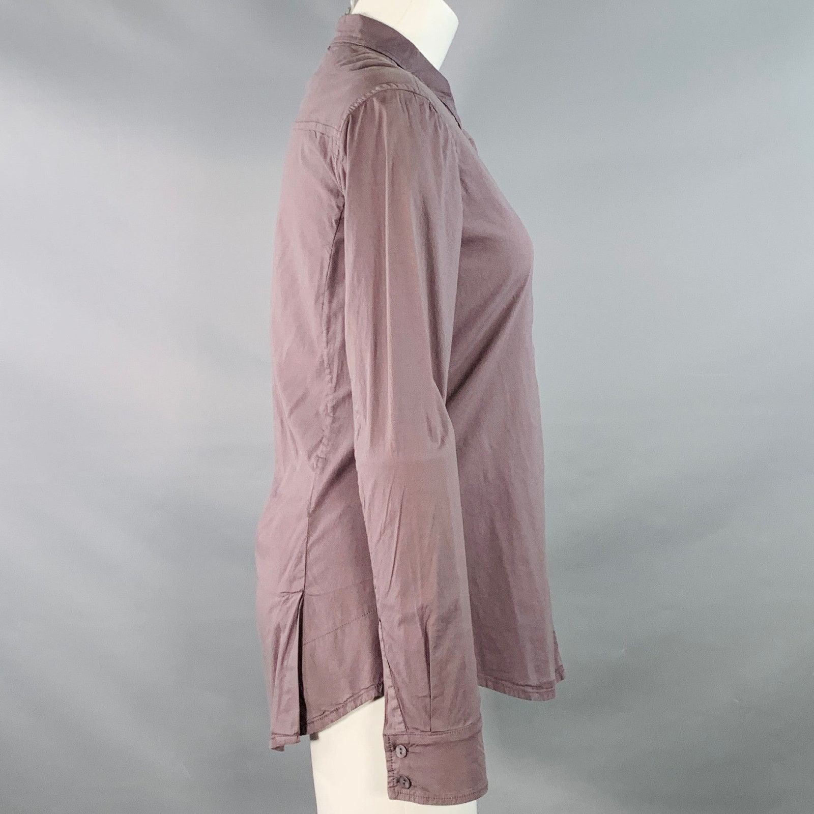 Other KRISTENSEN DU NORD Brown Cotton Blend One Pocket Casual Top Size S / US 4 / IT 40 - 2 Thumbnail