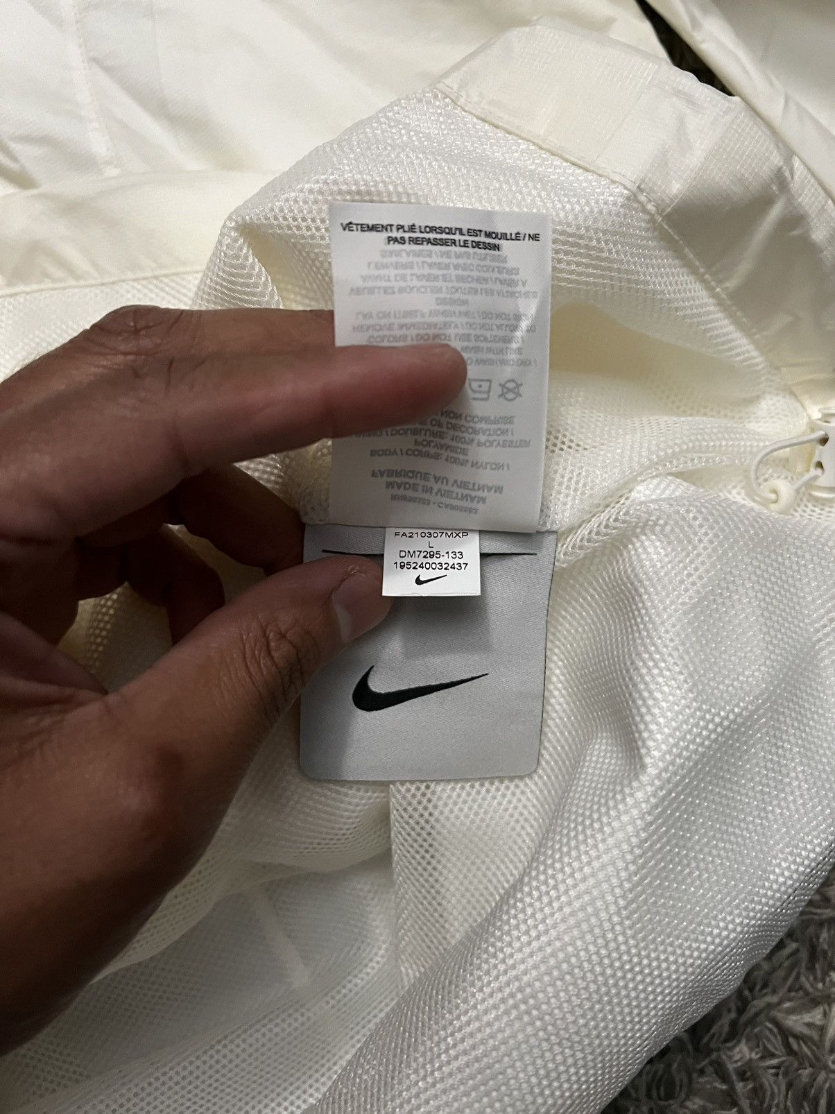 NOCTA × Nike Nike/NOCTA Golf Track Jacket - sail Size US L / EU 52-54 / 3 - 6 Thumbnail