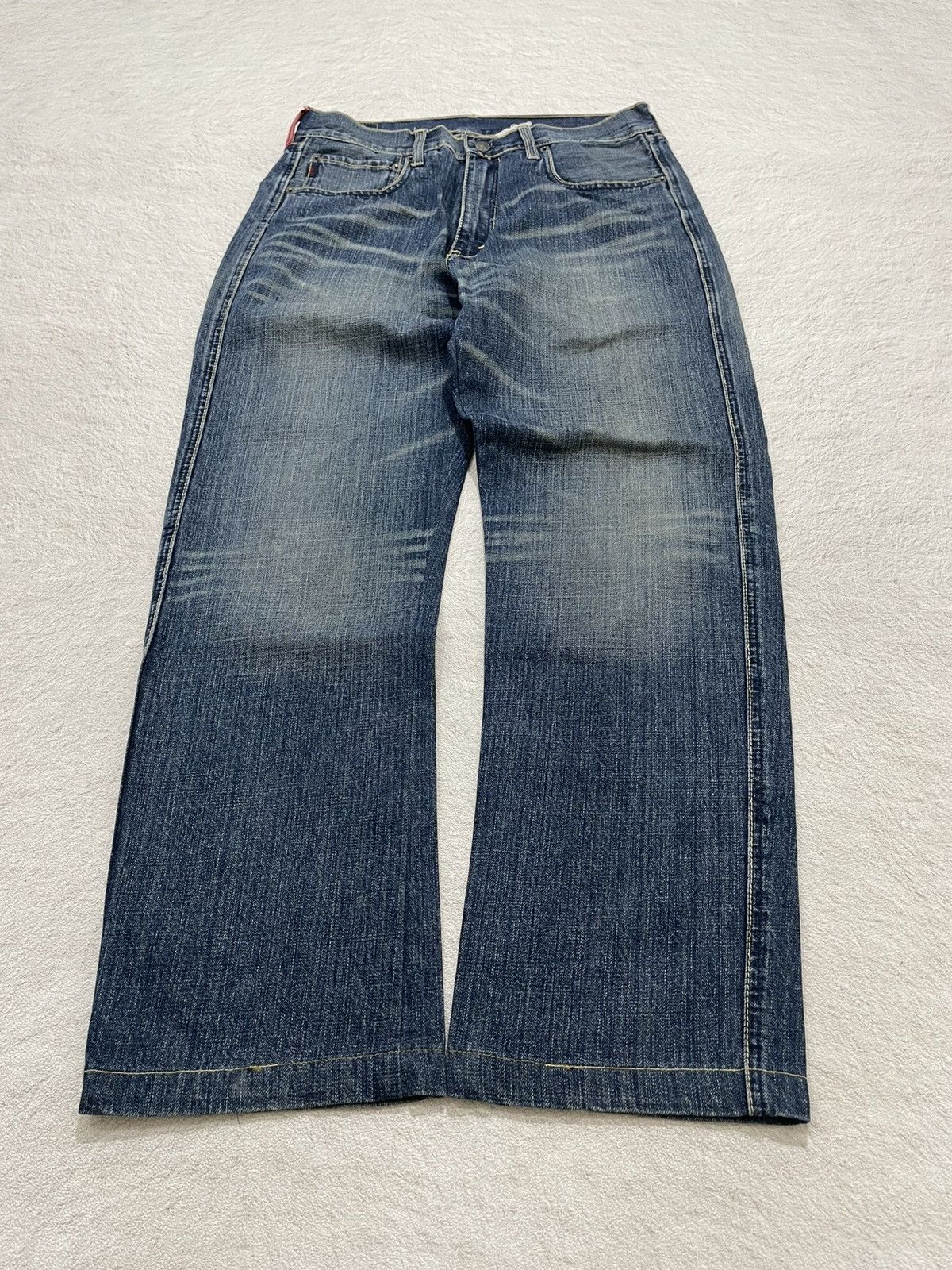 Japanese Brand 2000s Abercrombie Vintage Denim Washed Jeans Y2K Size US 30 / EU 46 - 1 Thumbnail