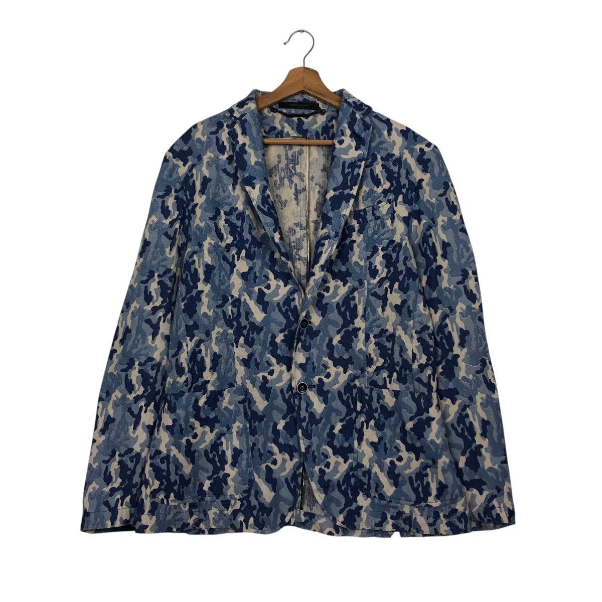 Messagerie 📌Vintage Chore Jacket Messagerie Made in Italy Floral Print Size US L / EU 52-54 / 3 - 2 Thumbnail