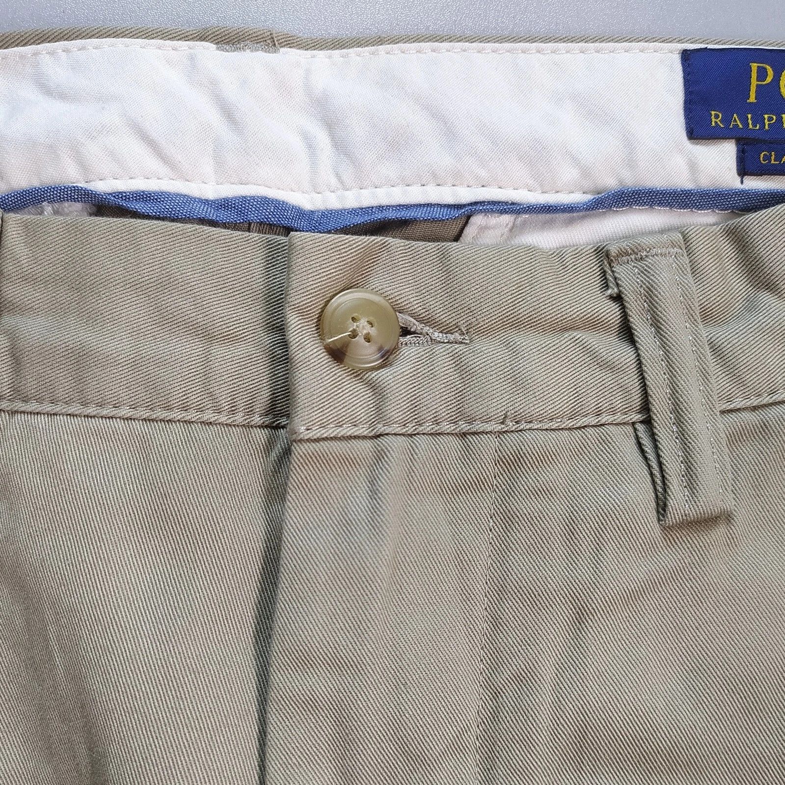 Polo Ralph Lauren Polo Ralph Lauren Classic Fit Chino Pant FTP 0007 Size US 31 - 3 Thumbnail