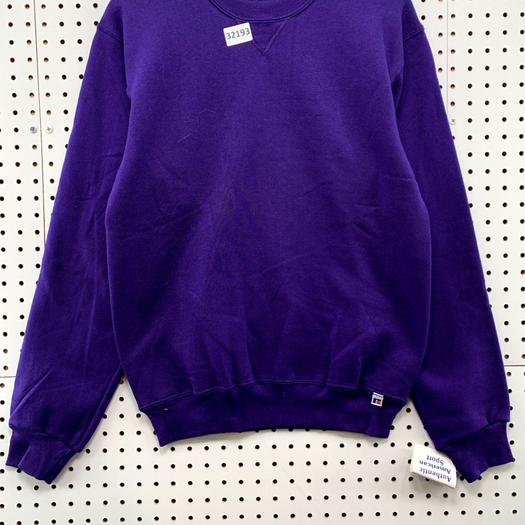 Russell Athletic VINTAGE Russell Athletic Crewneck Sweatshirt Men M Purple 80s 90s NWT Size US M / EU 48-50 / 2 - 6 Thumbnail