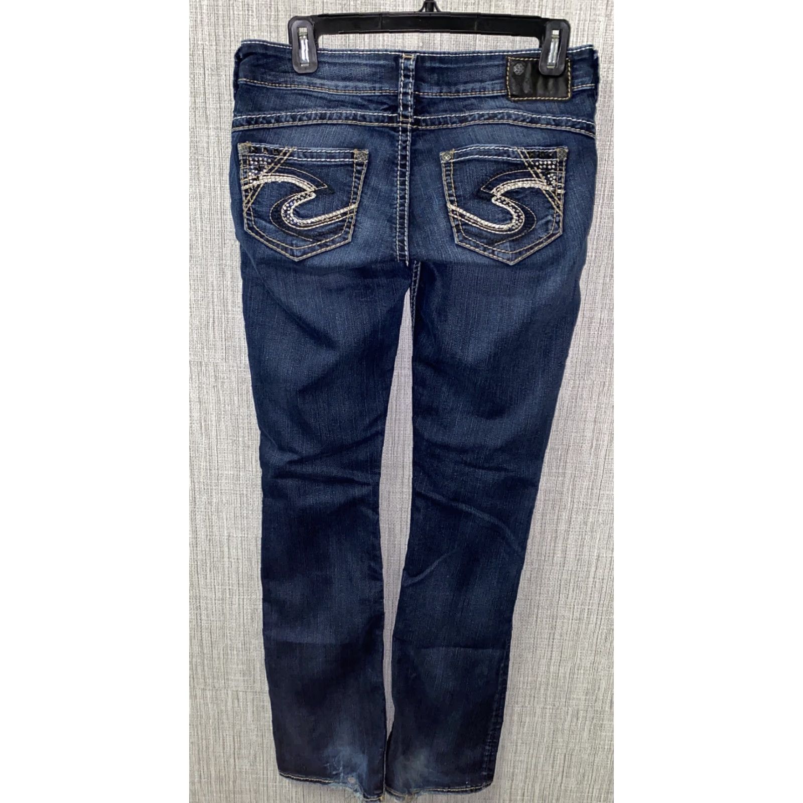 Silver Jeans Co. Silver Jeans Tuesday Womens Jeans Blue Denim 30 In Inseam 33 In Regular Size 30 X 33 28 X 33 Actual 30 X 33 Color Blue Mens Womens Girls? Size 30" / US 8 / IT 44 - 4 Thumbnail