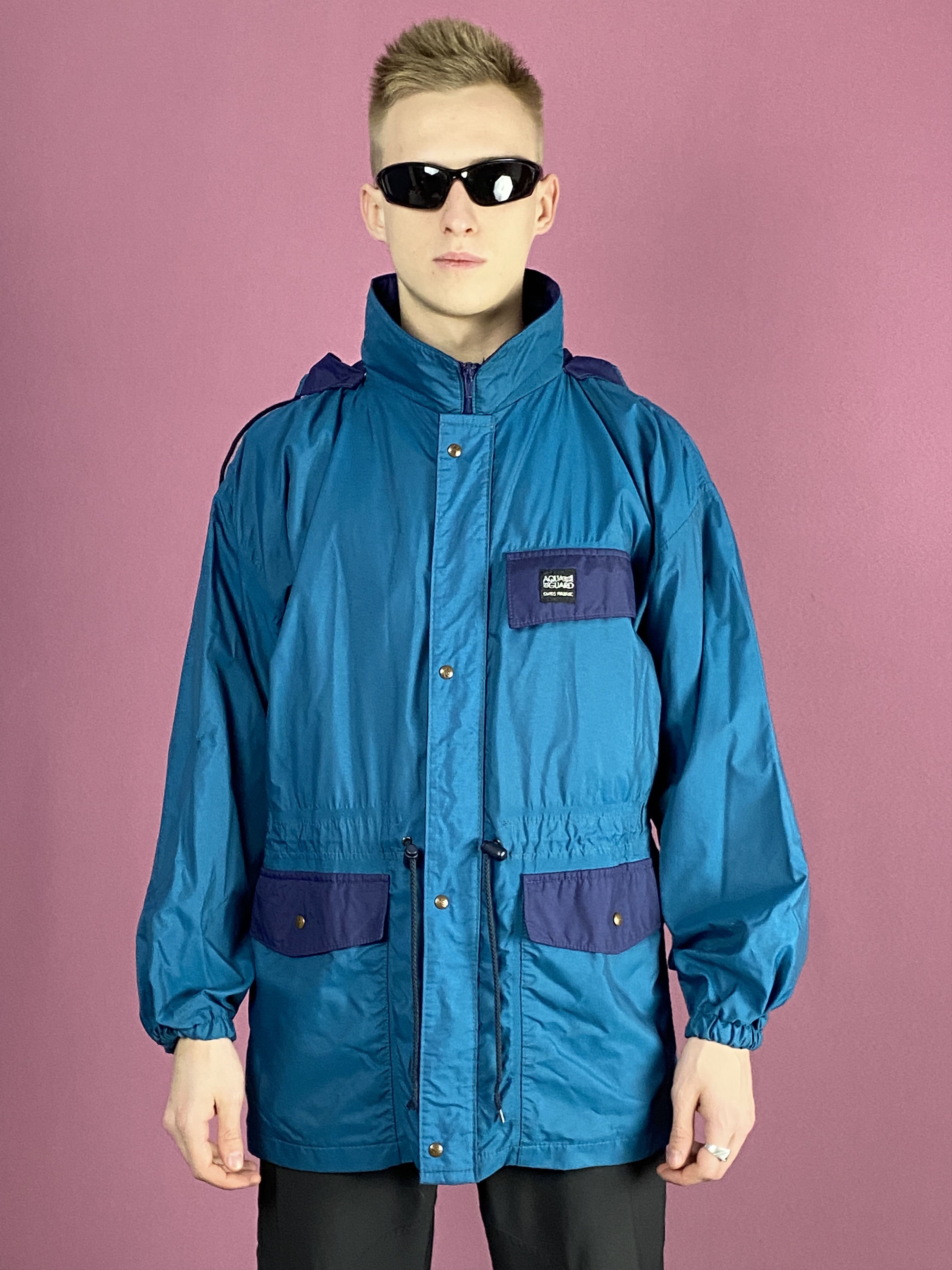 Other 90s Aqua Guard Vintage Men's Rain Jacket - S Size US S / EU 44-46 / 1 - 1 Thumbnail
