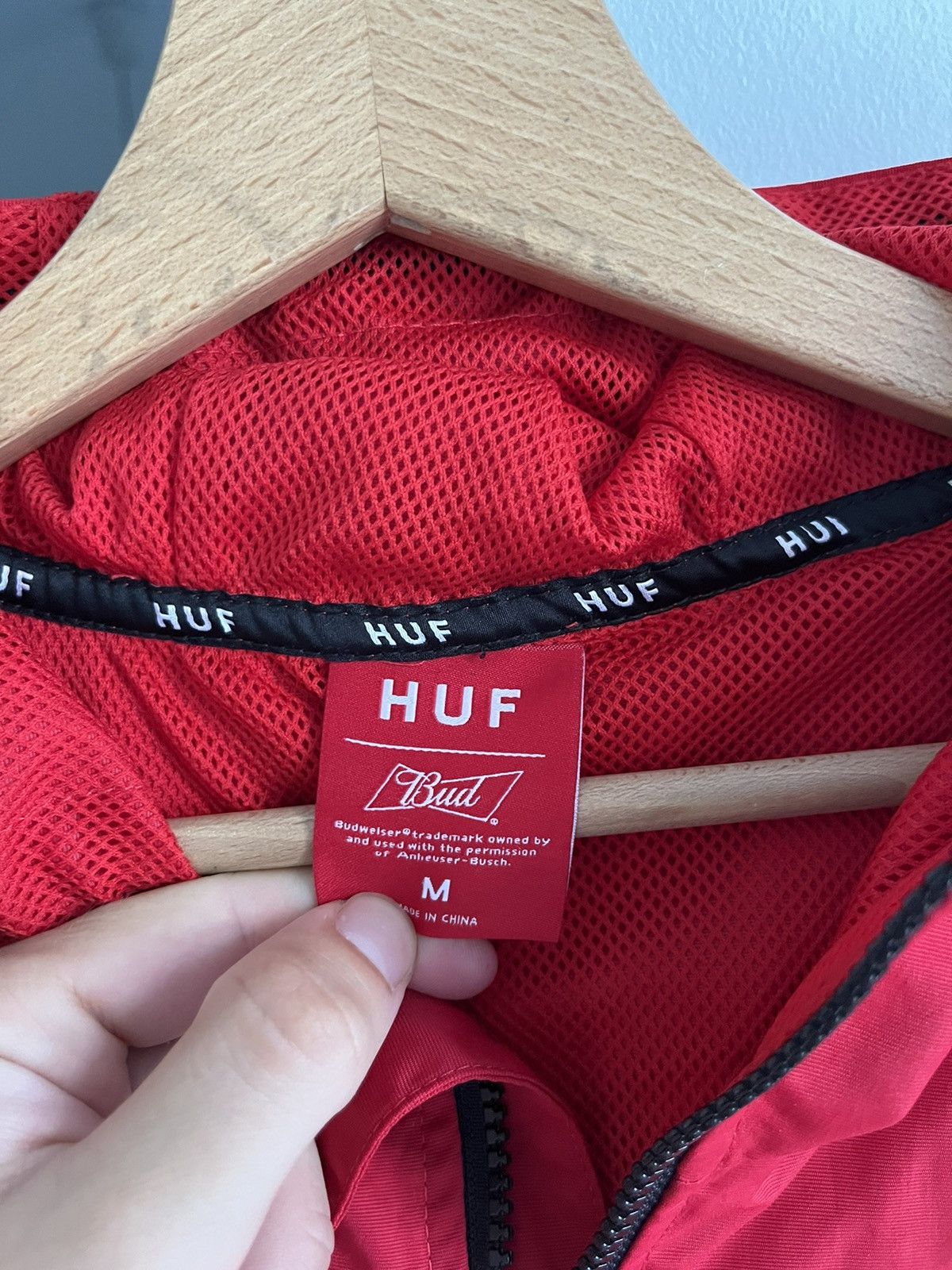 Budweiser × Huf HUF x Budweiser Anorak Jacket Size US M / EU 48-50 / 2 - 6 Thumbnail
