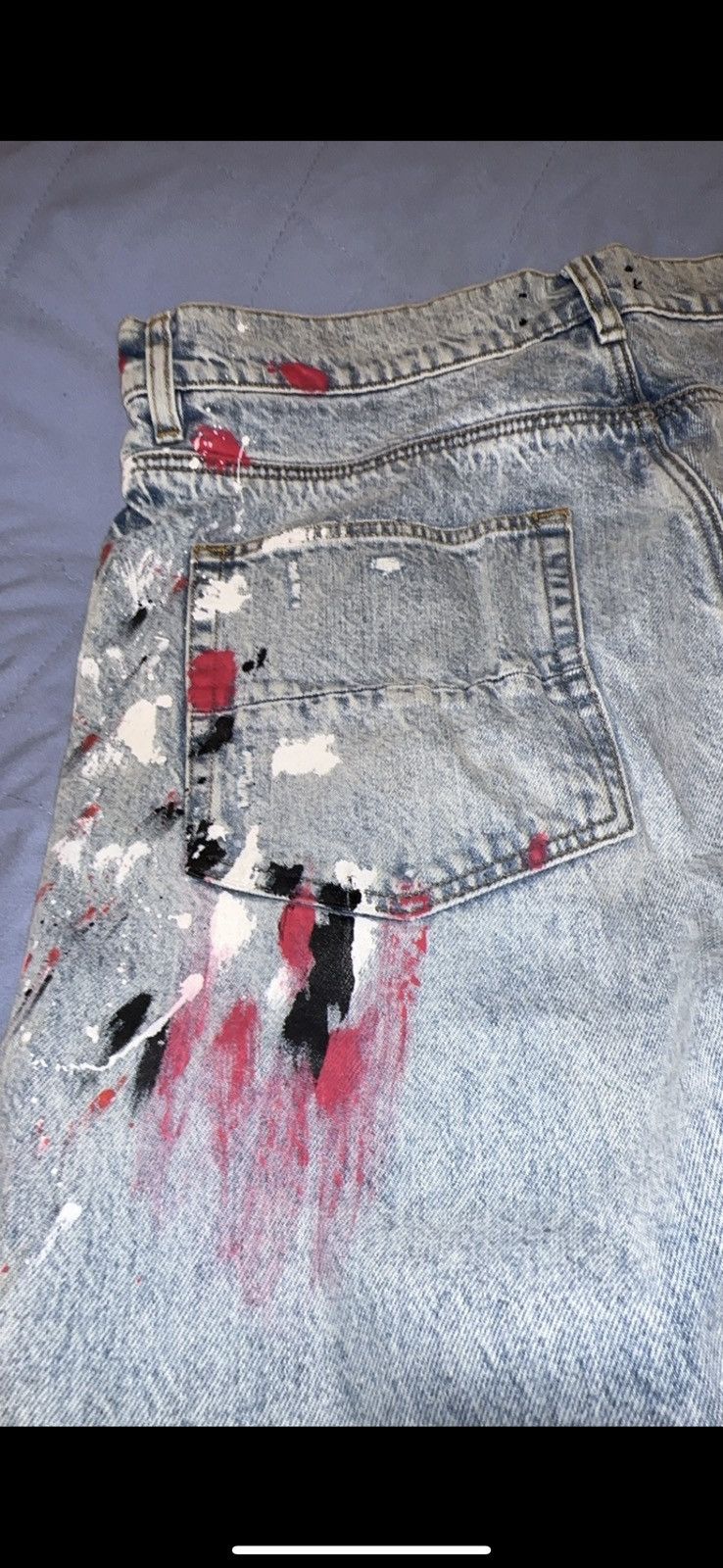 Amiri Amiri Painted Jeans Size US 34 / EU 50 - 10 Thumbnail