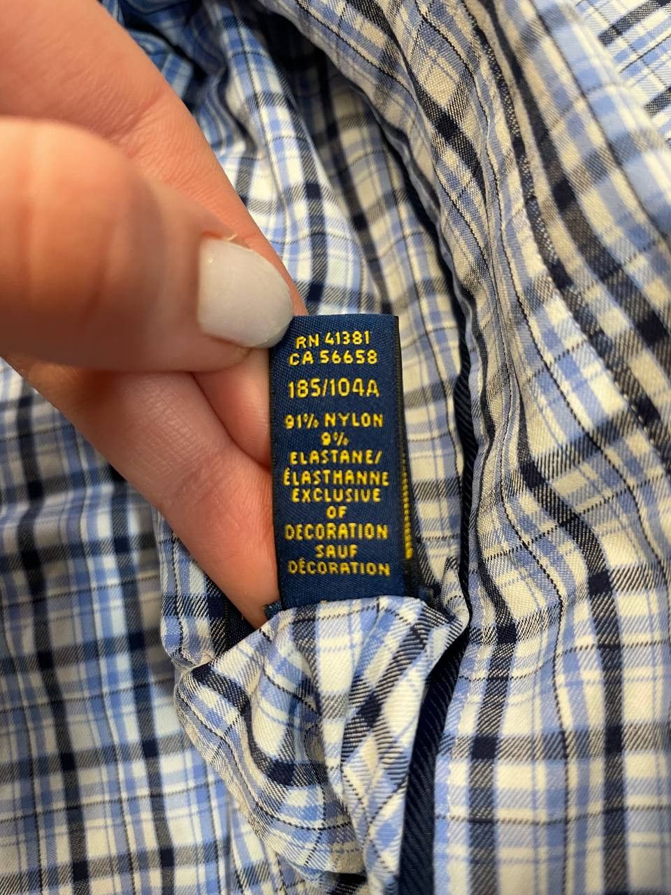Polo Ralph Lauren Polo Ralph Lauren Performance Plaid Button Down Shirt Men’s Size US XL / EU 56 / 4 - 14 Thumbnail