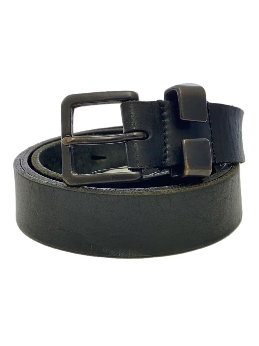 Y's for men Yohji yamamoto ベルト SEMI-GLOSS LEATHER 25MM BELT(FREE SIZE Black): Y's｜THE SHOP