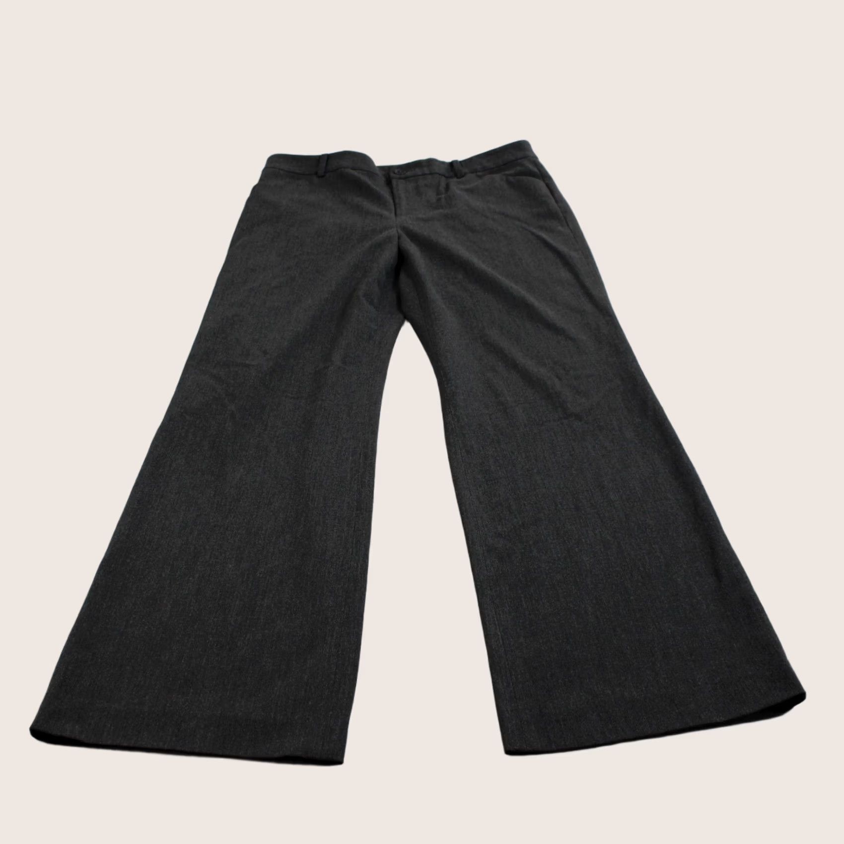 Ralph Lauren Lauren Ralph Lauren Women 10P Gray Jacie Stretch Office Work Pant Size 32" / US 10 / IT 46 - 1 Thumbnail