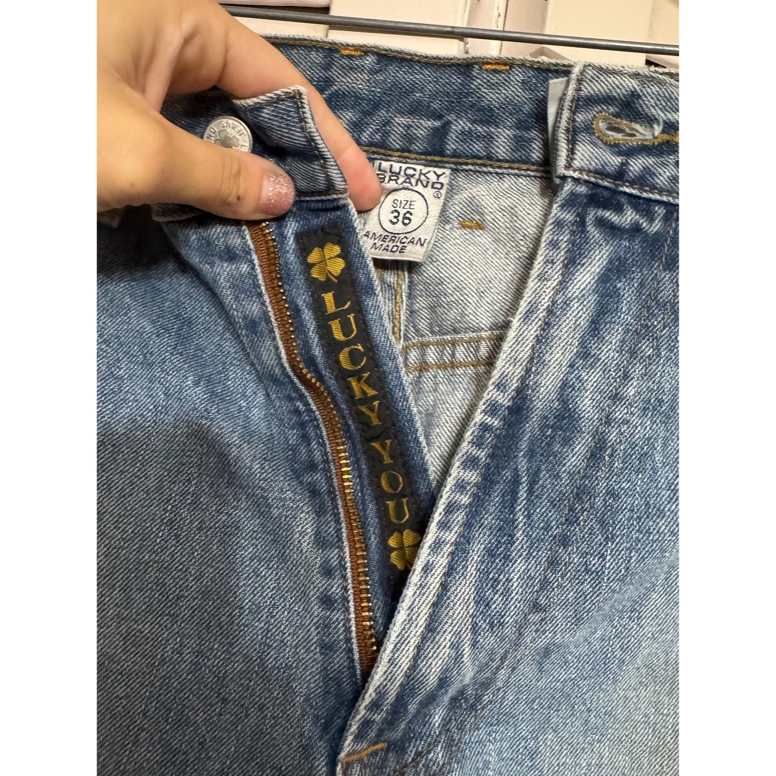 Lucky Brand Lucky Brand Men's denim Jeans Pants Size 36 Size US 36 / EU 52 - 3 Thumbnail