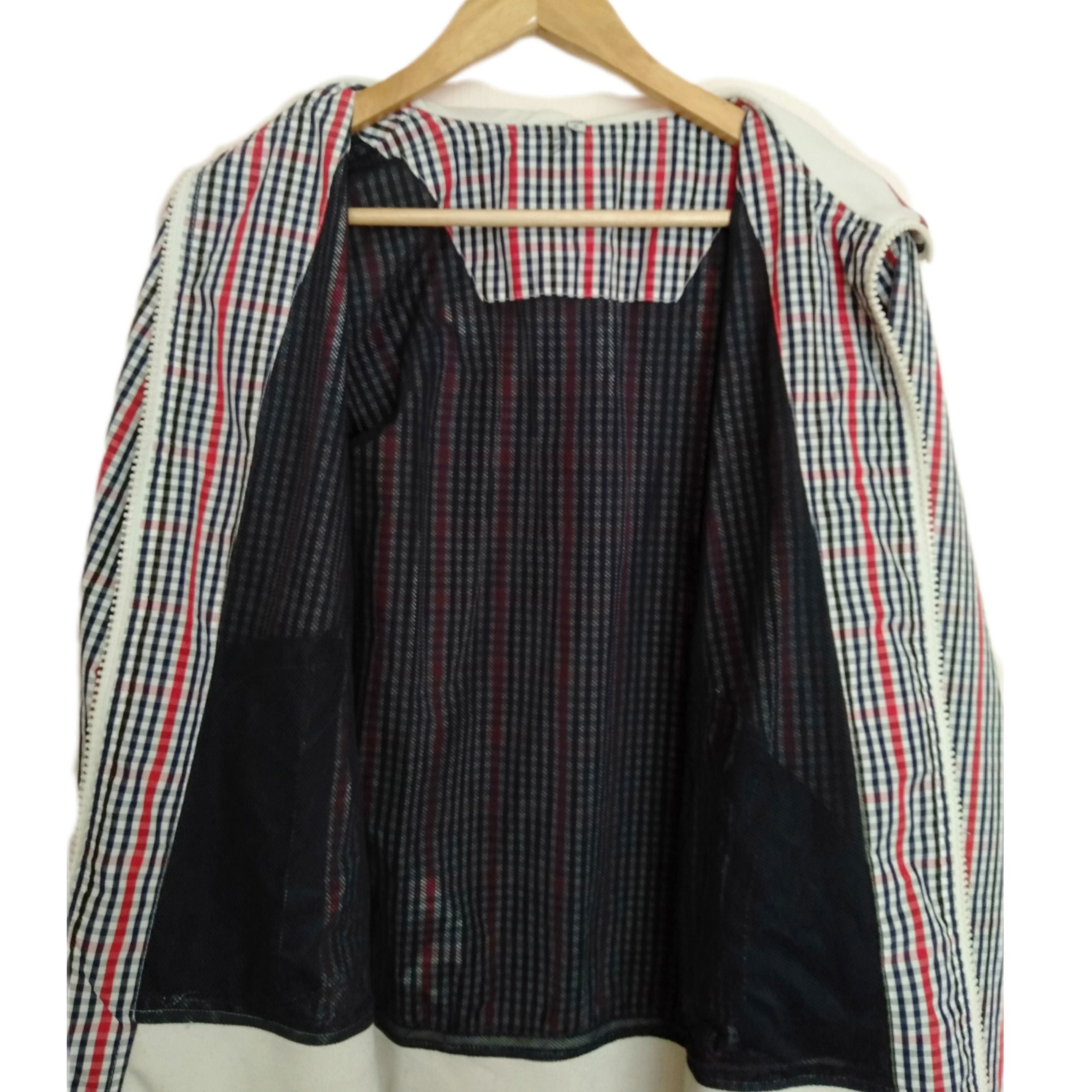 Japanese Brand Japanese Brand Checkered Bomber Jacket Moncler Logo Size US XL / EU 56 / 4 - 5 Thumbnail