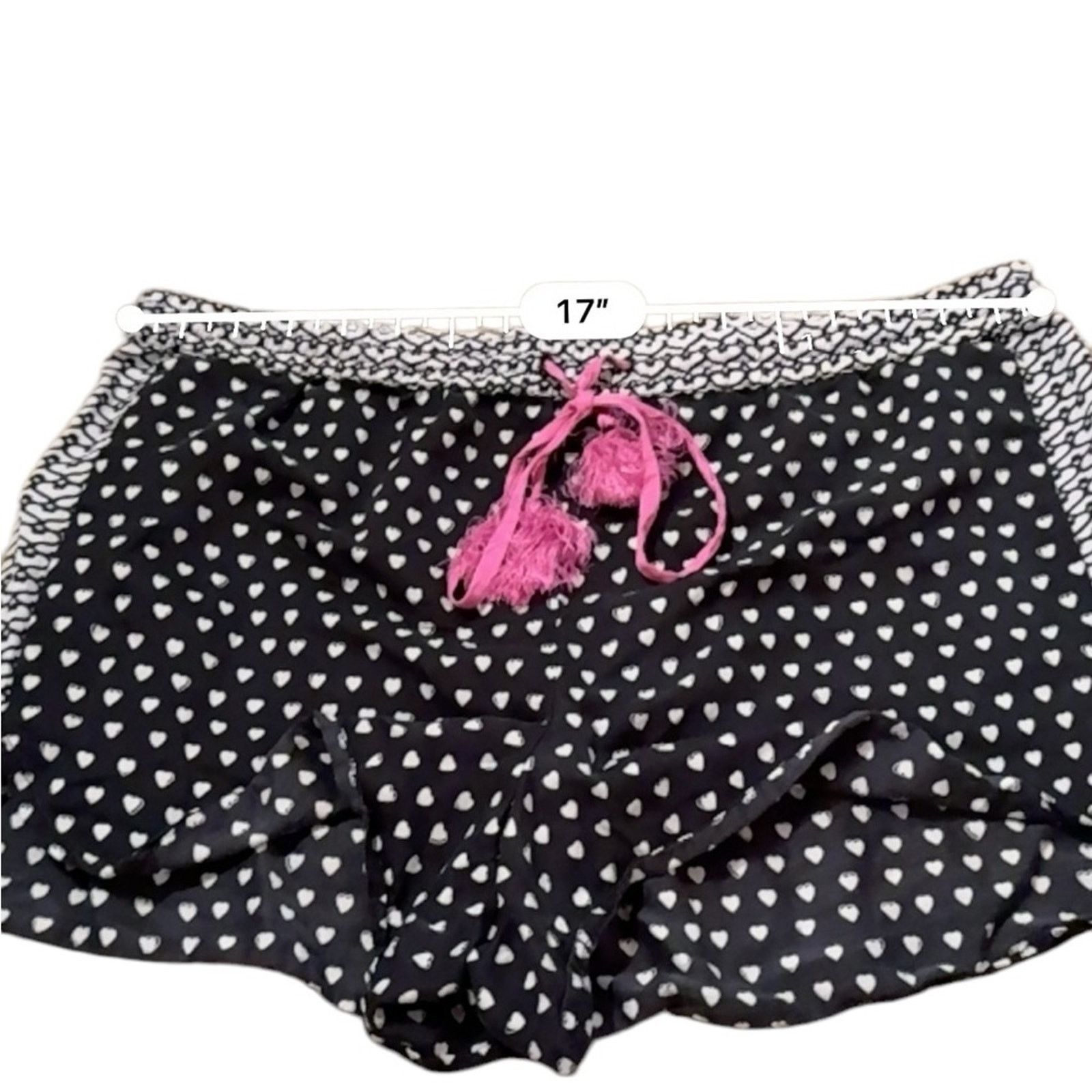 Other Lele Sadoughi x Roller Rabbit Heart Print Pajama Set Sz L Size L / US 10 / IT 46 - 9 Thumbnail