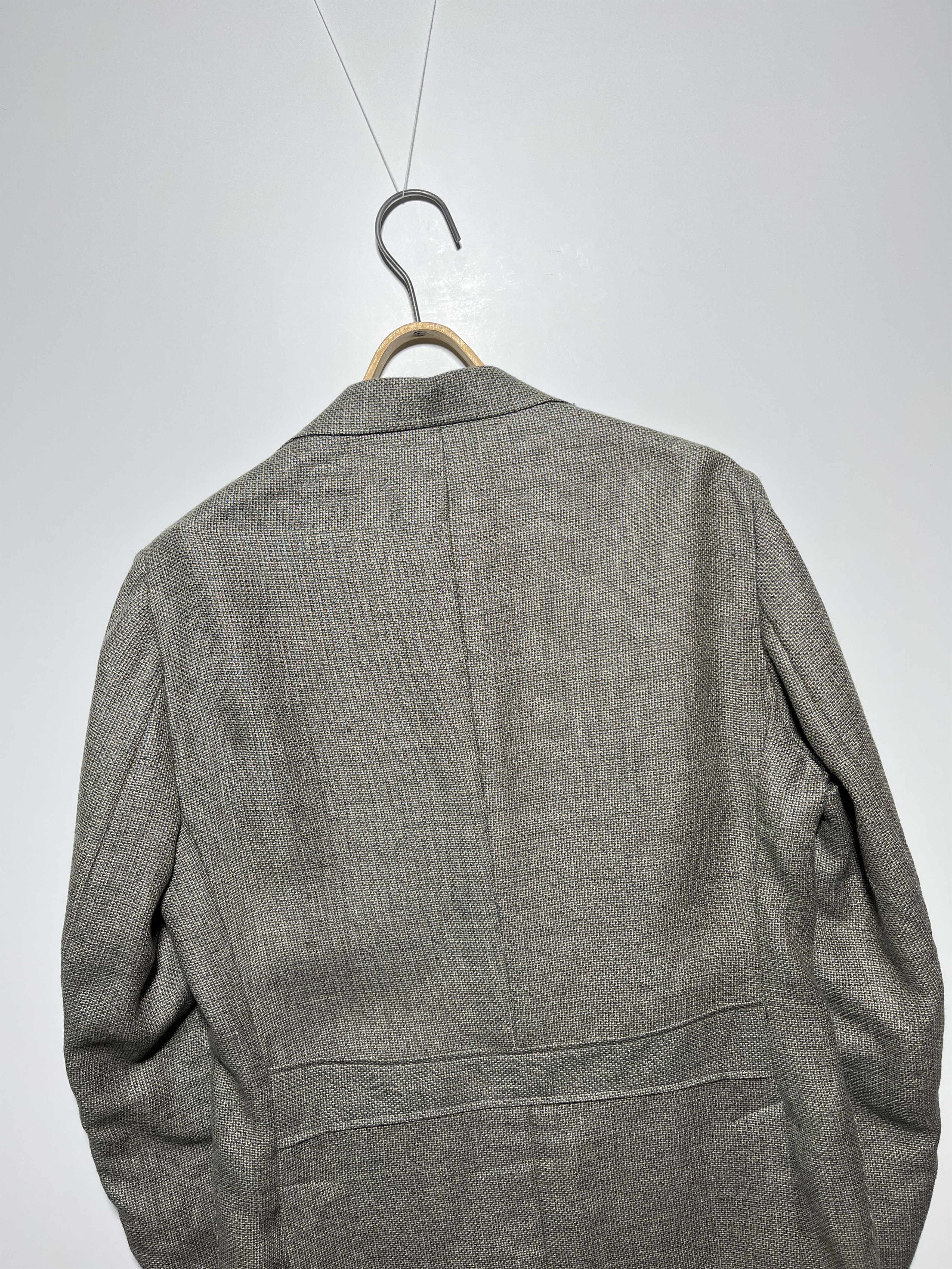 Beretta Beretta Linen / Wool Unlined Sport Coat Blazer Size 40 Size 40R - 6 Thumbnail