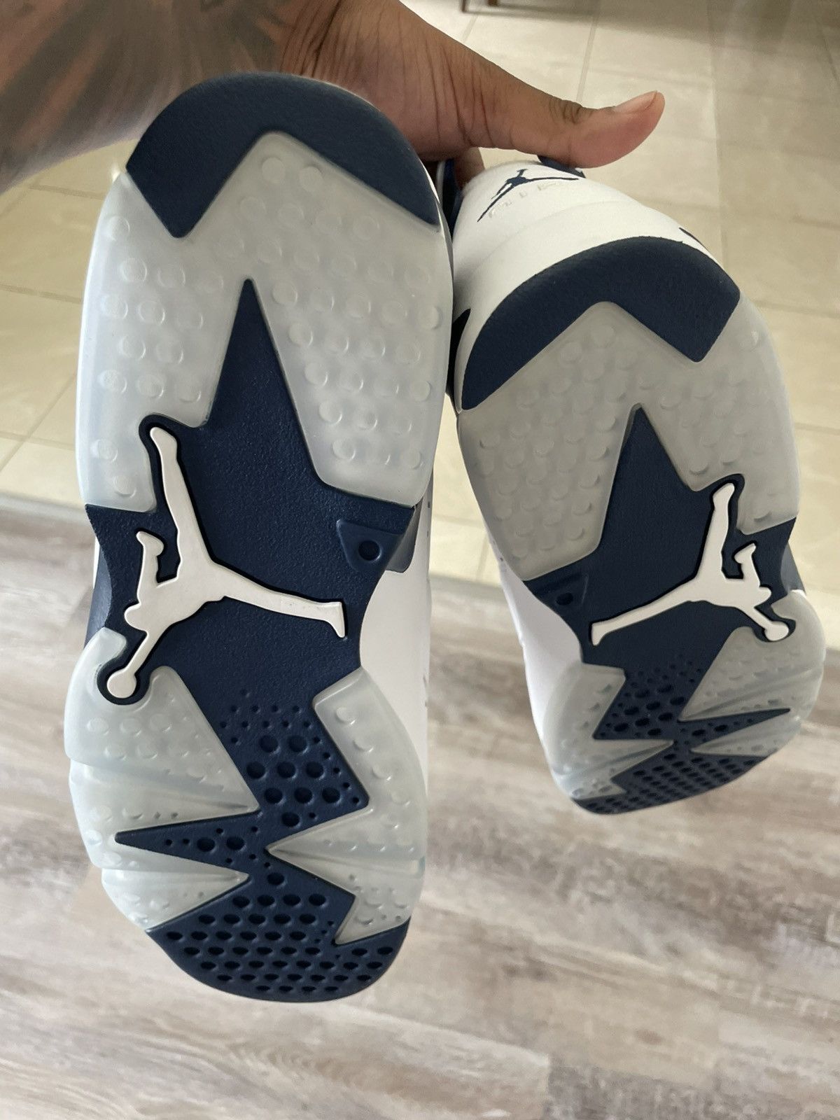 Jordan Brand Midnight Navy Jordan 6s Size US 11.5 / EU 44-45 - 3 Thumbnail