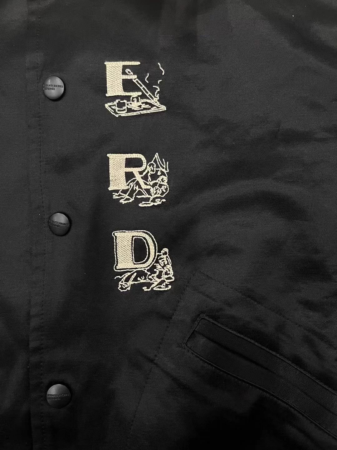 Enfants Riches Deprimes Enfants Riches Deprimes 24fw Silk Embroidered Royal Jacket Size L / US 10 / IT 46 - 3 Thumbnail