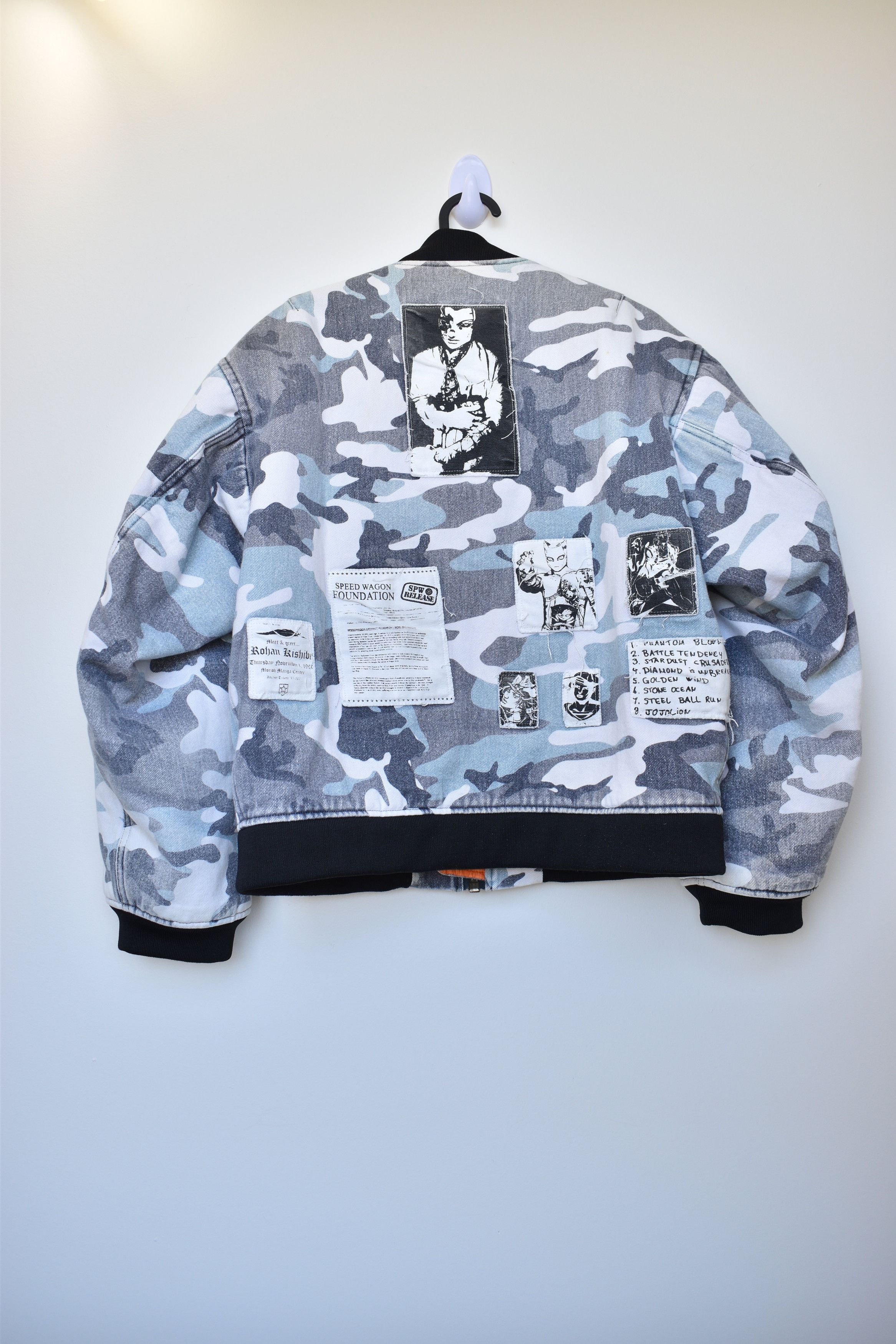 Rough Simmons OG 2019 Ora! Ora! Ora! riot bomber arctic camo jojos bizzare Size US L / EU 52-54 / 3 - 2 Thumbnail