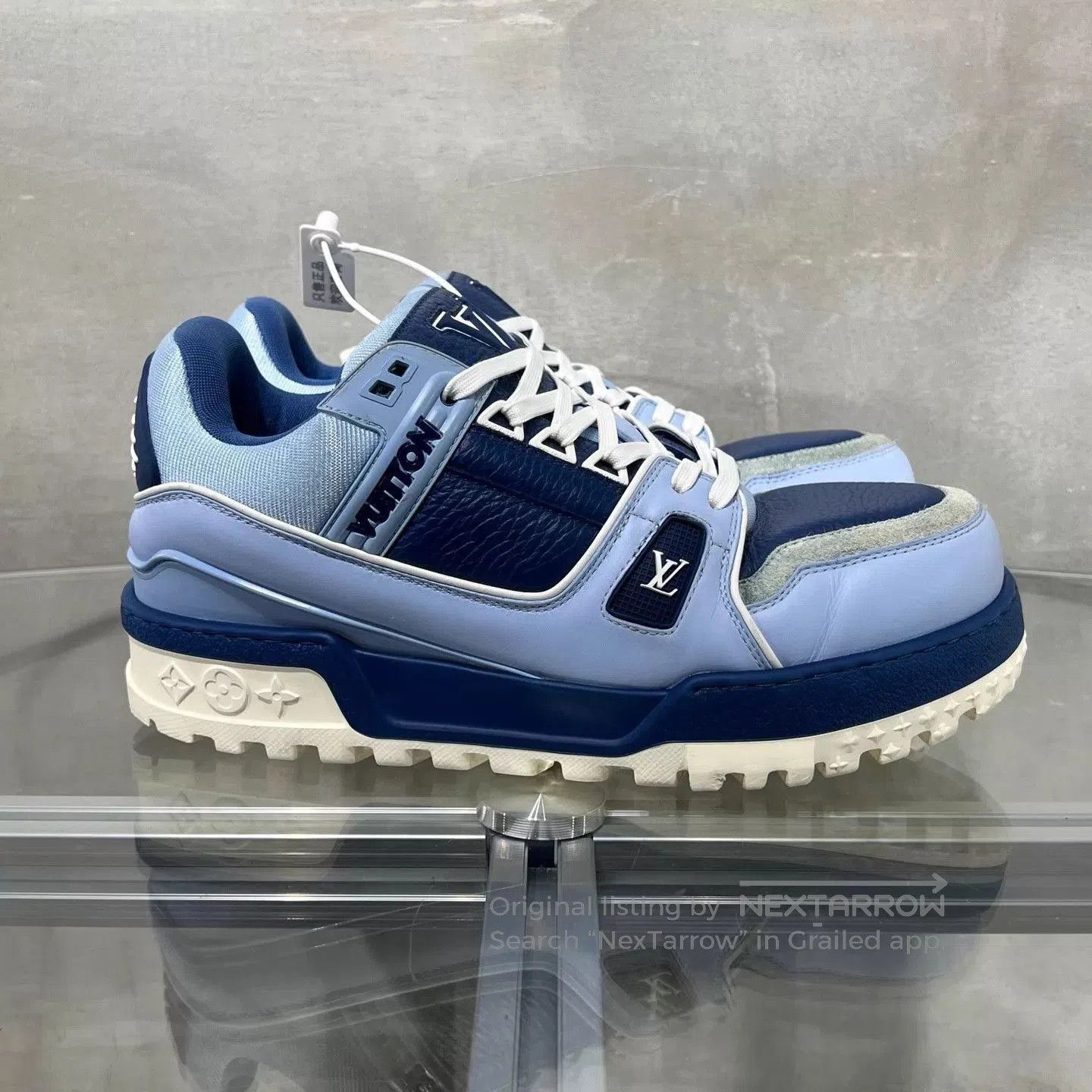 Louis Vuitton Blue Low. Size US 7.5 / EU 40-41 - 4 Thumbnail