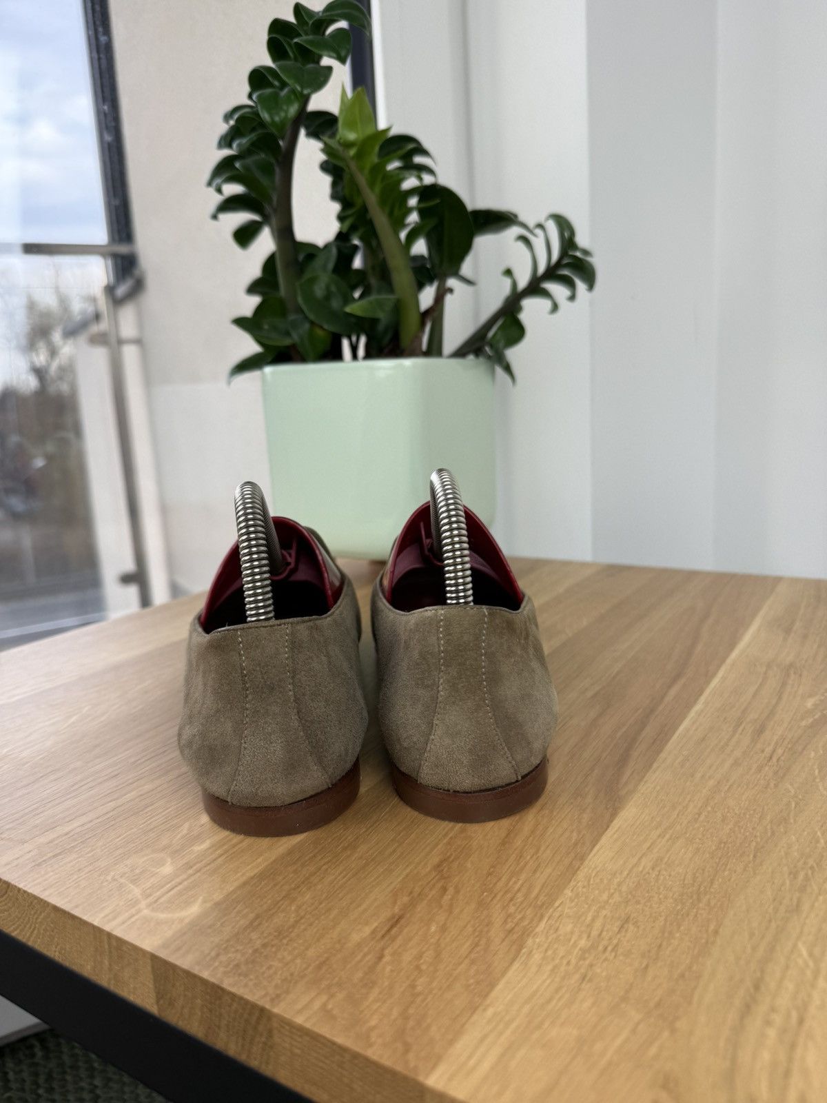 Leather × Santoni Santoni Reflection-Effect Leather Loafers MadeInItaly Size US 8 / IT 38 - 7 Thumbnail