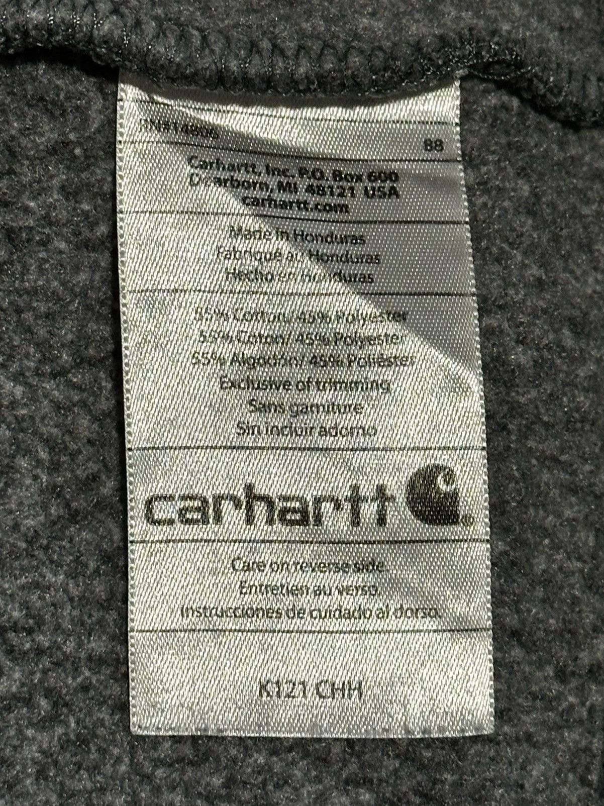 Carhartt Carhartt Loose Fit Grey Mens Hoodie Size US XL / EU 56 / 4 - 13 Thumbnail