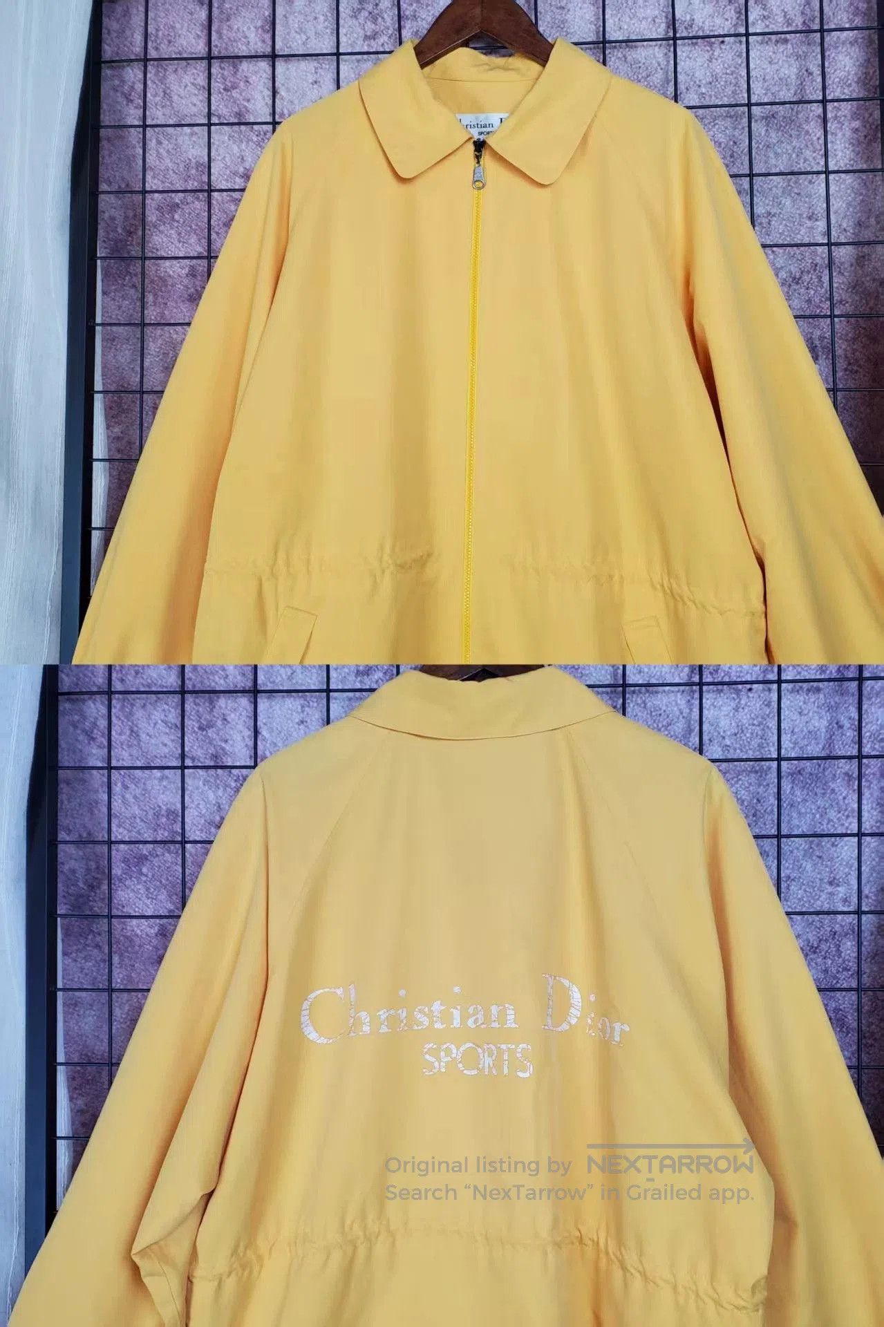Dior dior logo hooded windbreaker jacket. Size US XL / EU 56 / 4 - 4 Thumbnail