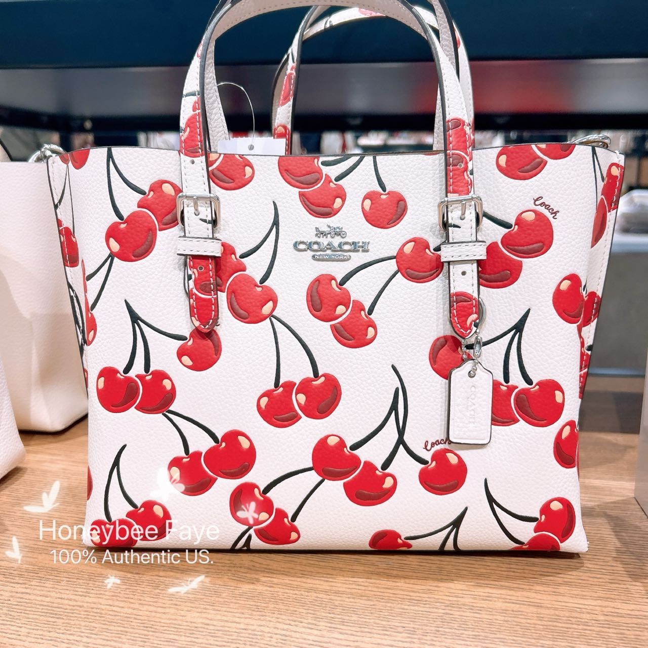 【COACH】Mollie Tote Bag 25 With Strawberry Print Coach Mollie Tote Bag 25 With Strawberry Print | Brixton Baker