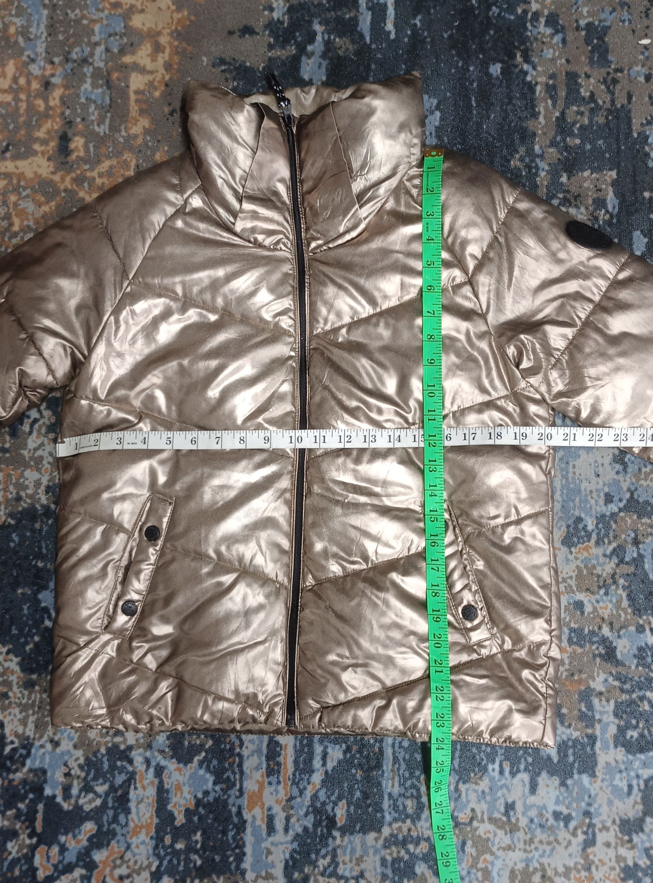 H&M H&M Padded Jacket Copper Metalic Size US M / EU 48-50 / 2 - 11 Thumbnail