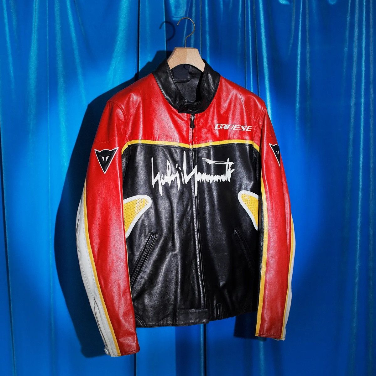 Yohji Yamamoto AW24/25 Yohji Yamamoto x Dainese Leather Moto Racer Jacket Size US XL / EU 56 / 4 - 13 Thumbnail
