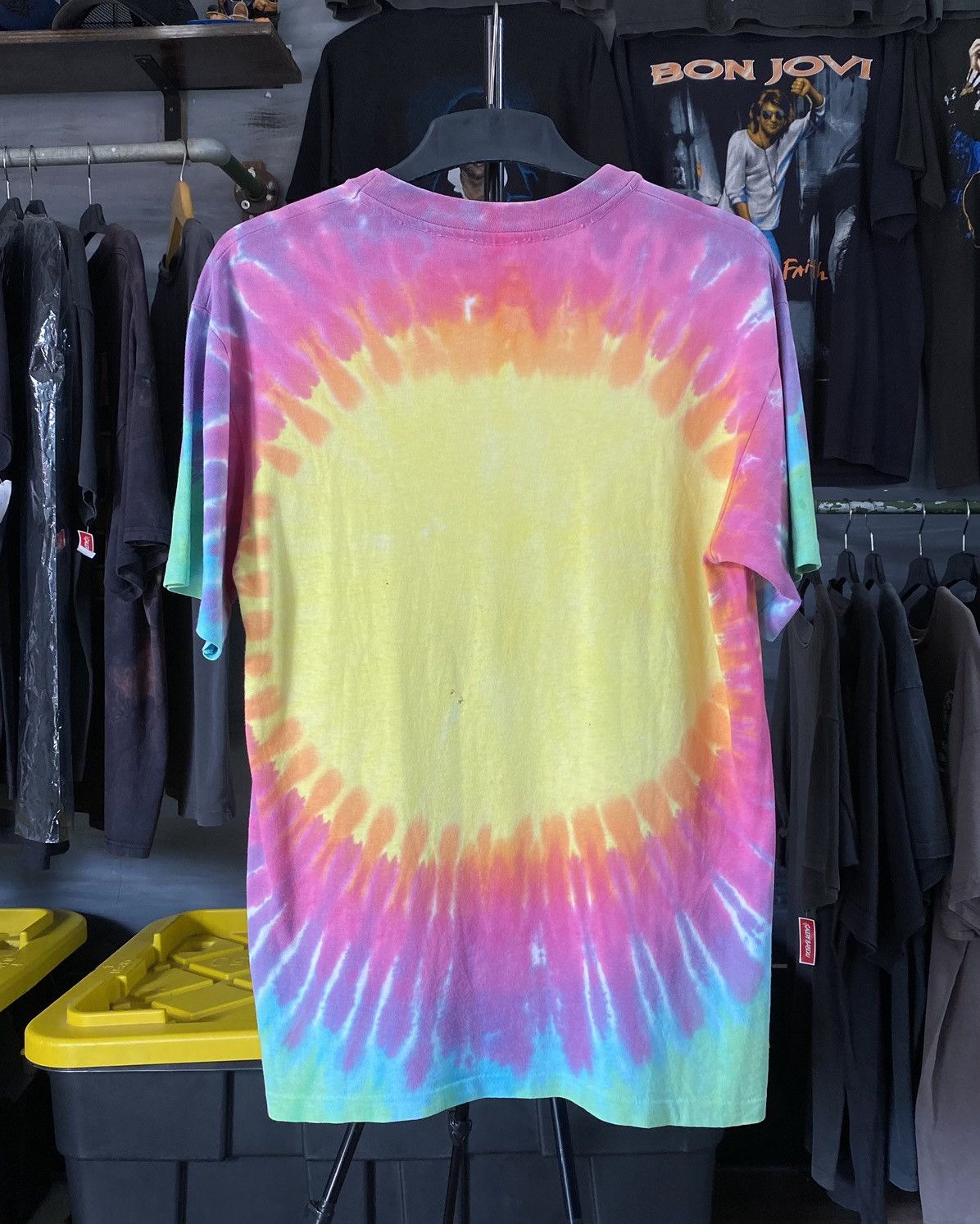 Anvil × Grateful Dead × Vintage Shirt Grateful Dead Sun Tie Dye 80’s Gfd 1988 Anvil Vintage Size US M / EU 48-50 / 2 - 4 Thumbnail