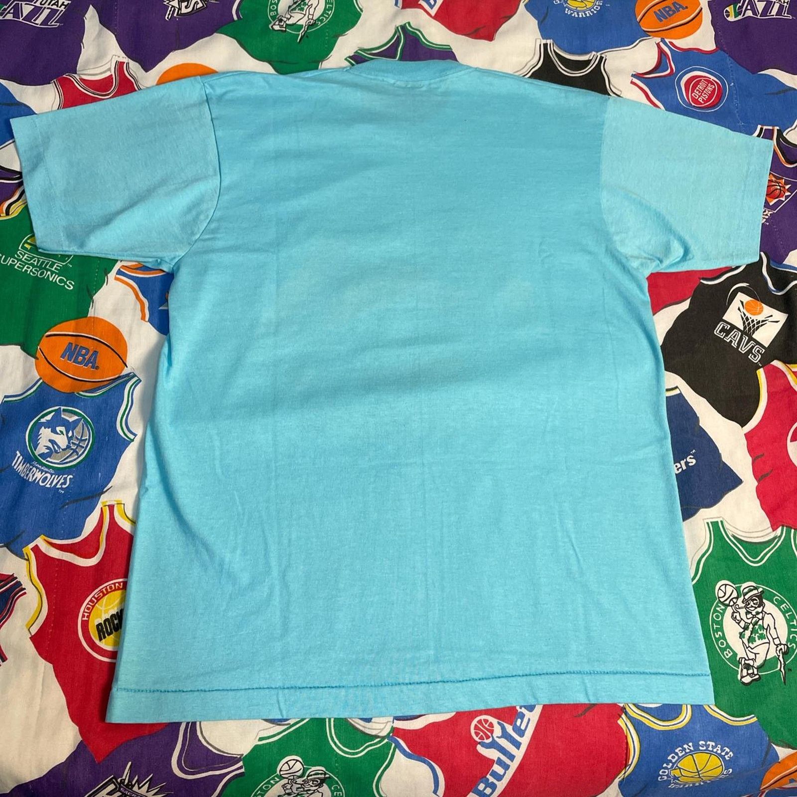 Vintage Vintage 1990 Blue Angels Graphic T Shirt Single Stitch Men Size US L / EU 52-54 / 3 - 2 Thumbnail