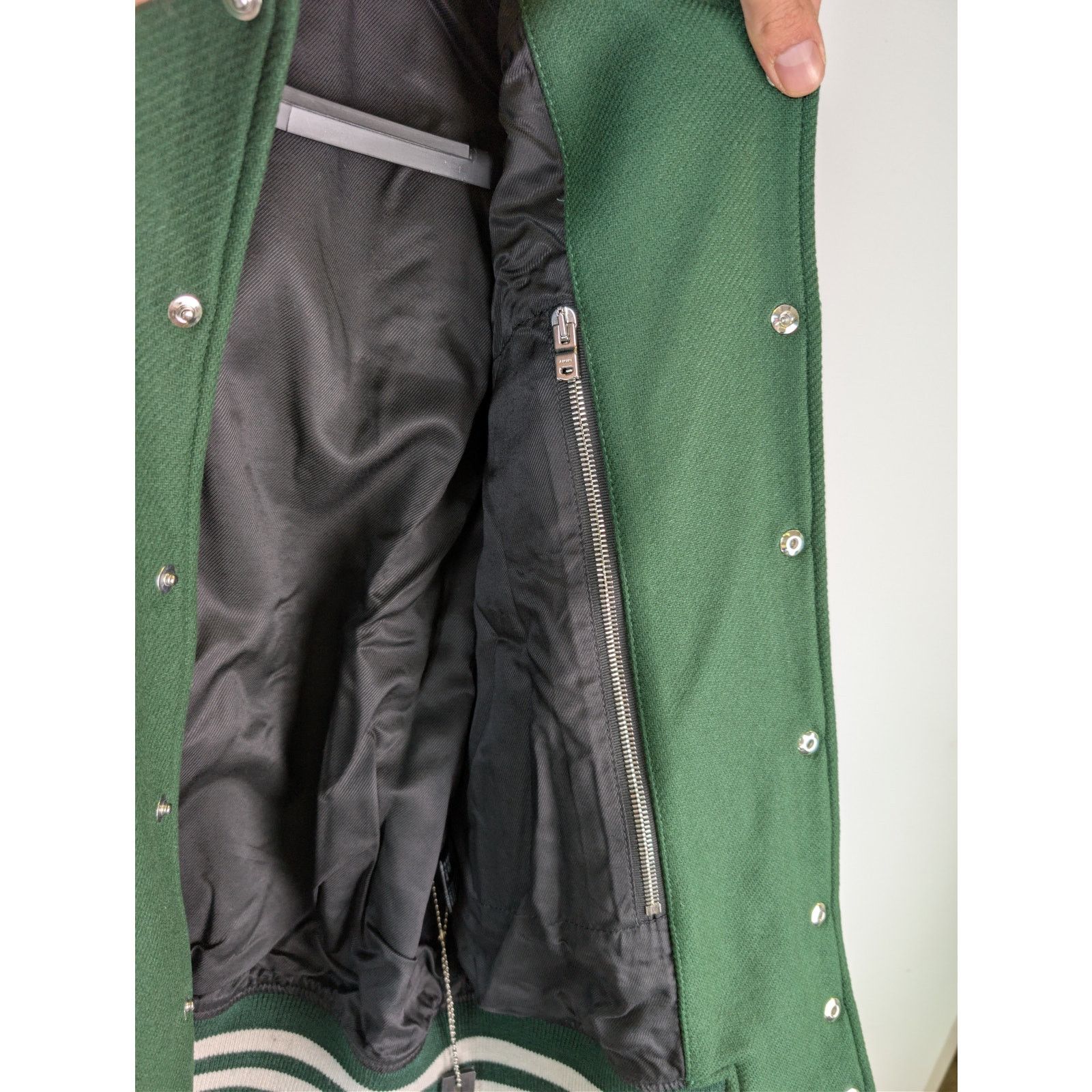 Amiri o1rshd1 Bones Jacket in Rain Forest Size US M / EU 48-50 / 2 - 8 Thumbnail