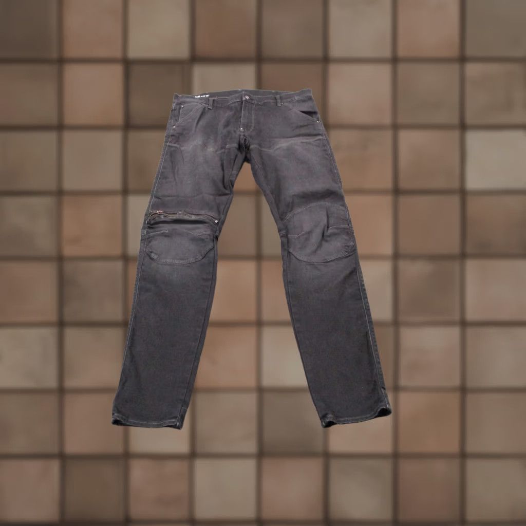 G-Star G Star Raw Jeans Men 36 X 36 Black Denim Waist Fit Skinny Grunge X 5620 Size US 35 - 1 Thumbnail