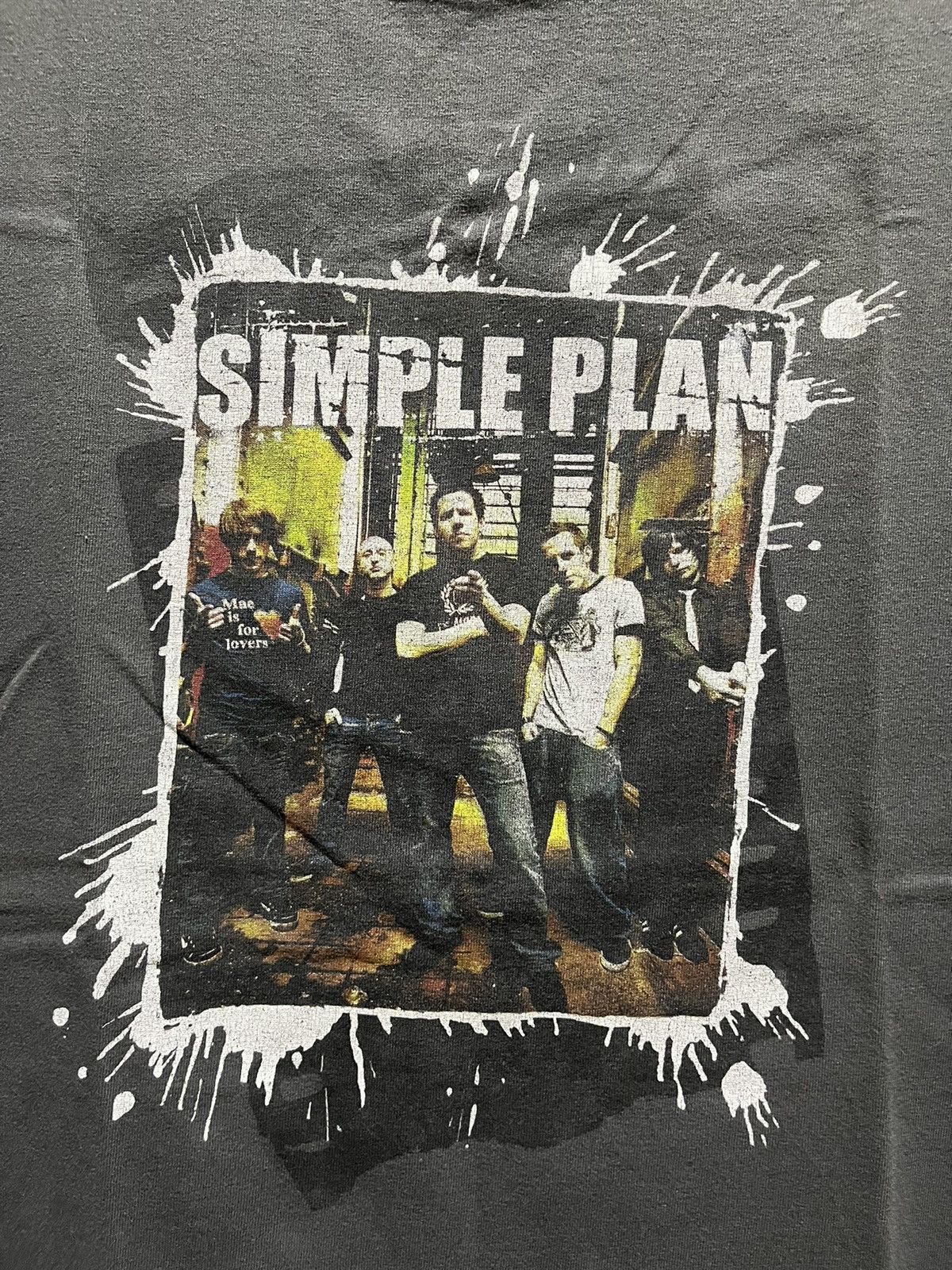 Band Tees Simple Plan Emo Alternative Pop Punk Tour Tee 2005s Size US M / EU 48-50 / 2 - 3 Thumbnail