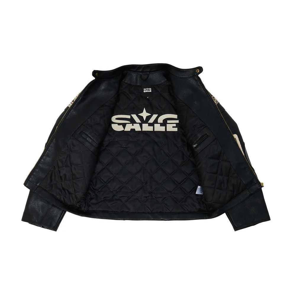 Other Leather crop racing jacket Size US S / EU 44-46 / 1 - 3 Thumbnail