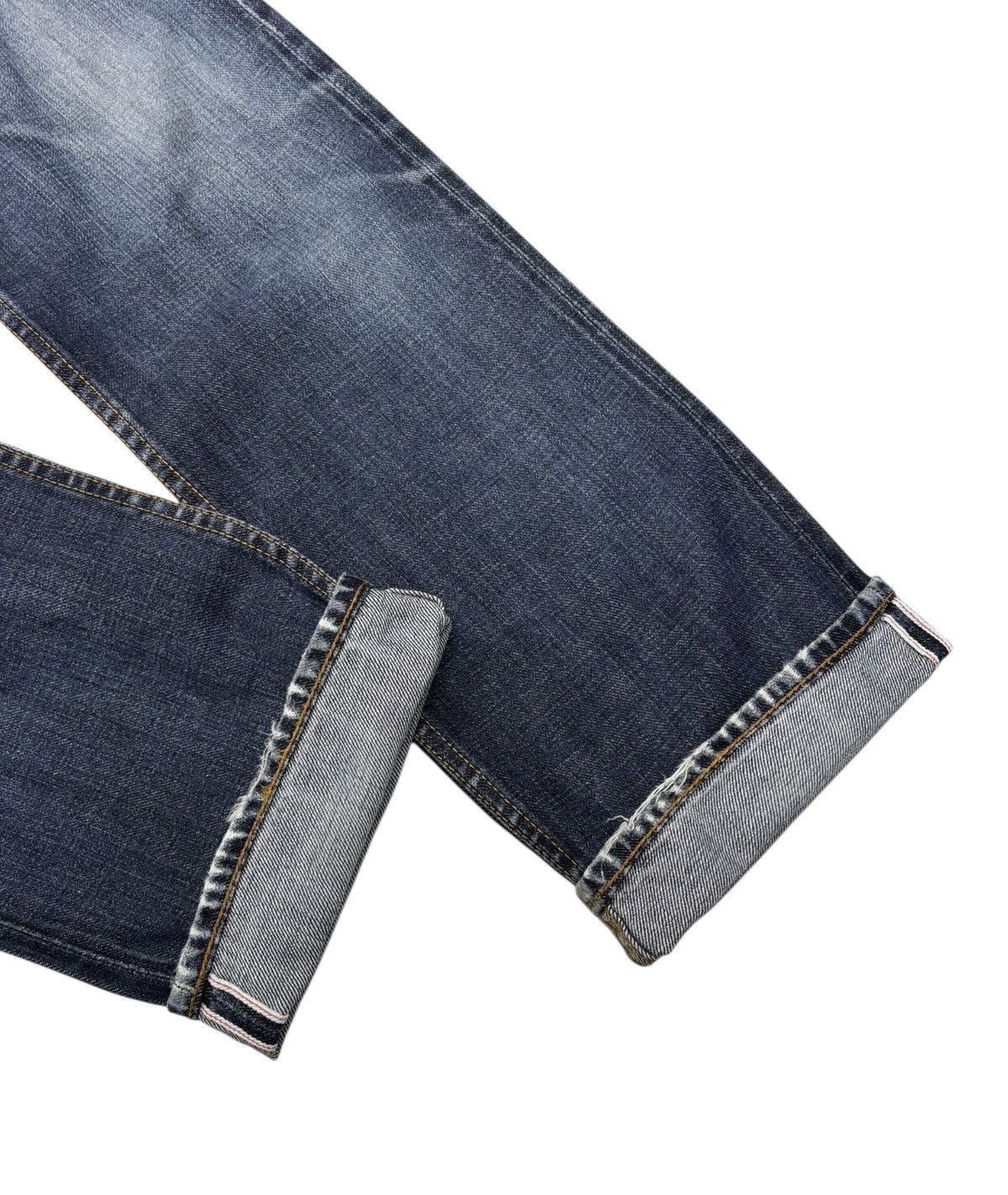 Eddie Bauer × Japanese Brand × Kapital Vintage EDDIE BAUER Selvedge Jeans Distressed Denim Size US 30 / EU 46 - 5 Thumbnail