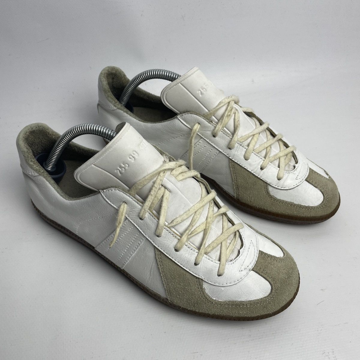 Adidas Maison Margiela Vintage BW Sport GAT Leather Shoes Margiela Replica Style Sneakers Grailed