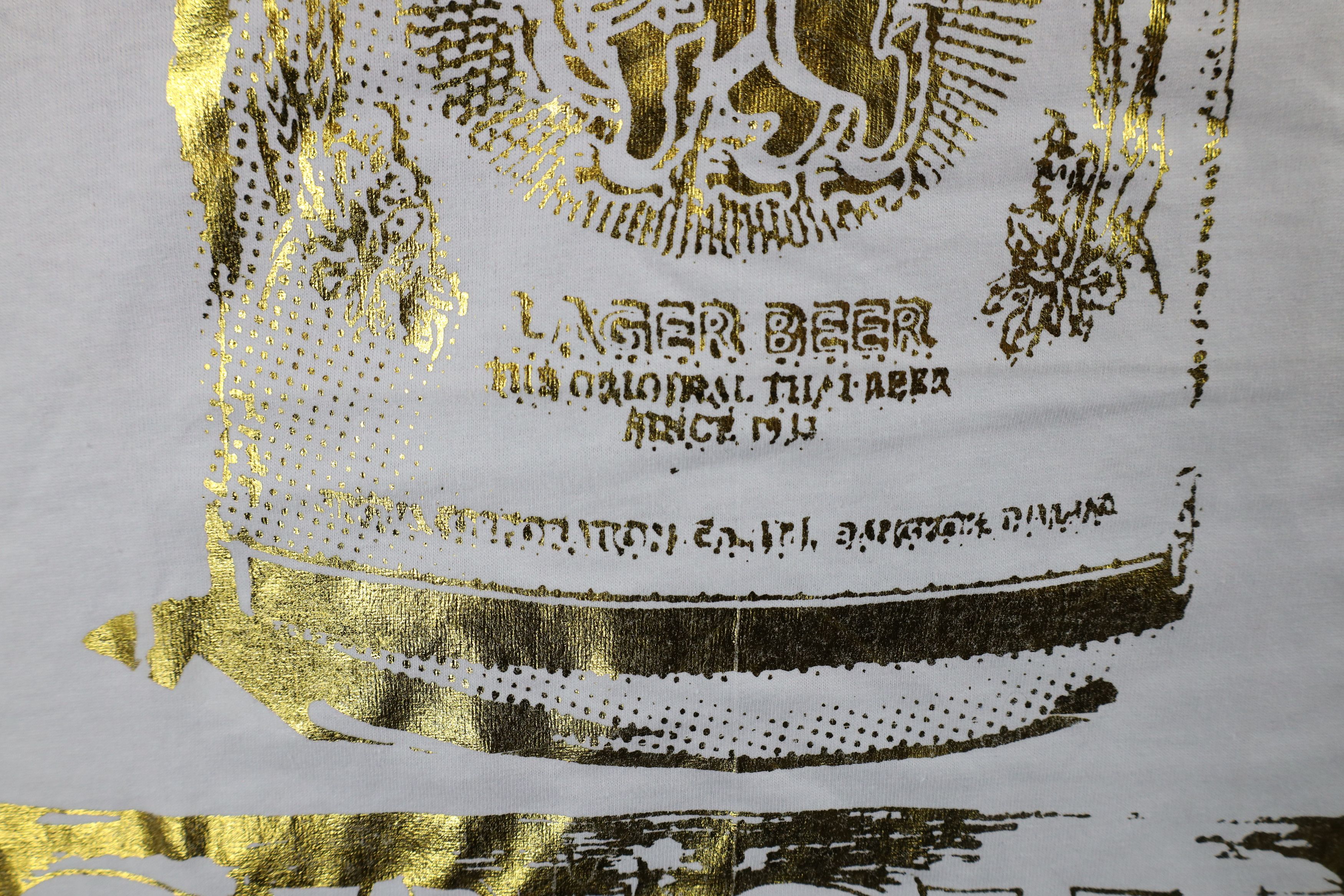 Vintage Vintage 90s Streetwear Thailand Singha Lager Beer T-Shirt Size US XL / EU 56 / 4 - 5 Thumbnail