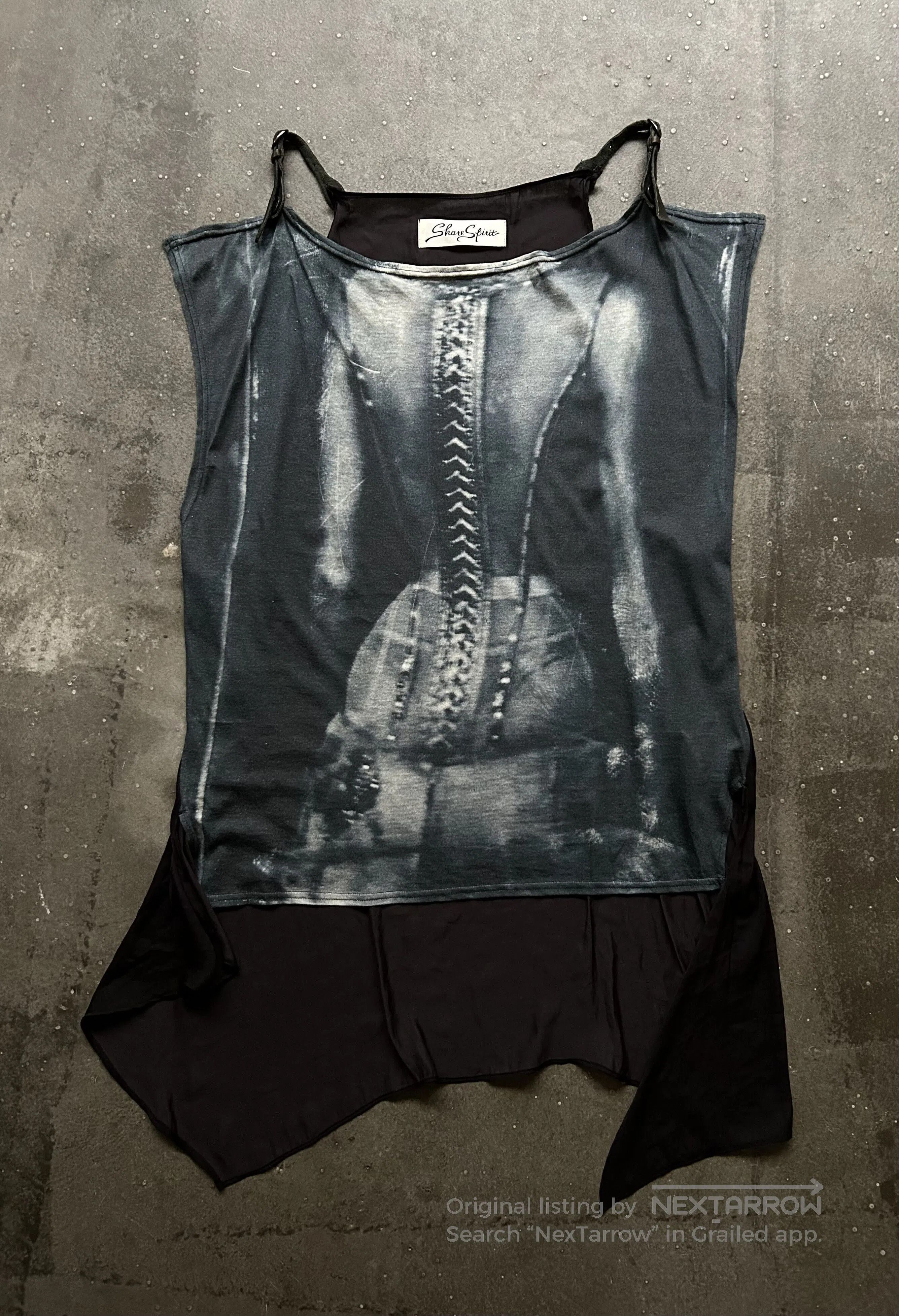 Share Spirit Homme share spirit printed sleeveless dress. Size XL / US 12-14 / IT 48-50 - 1 Thumbnail
