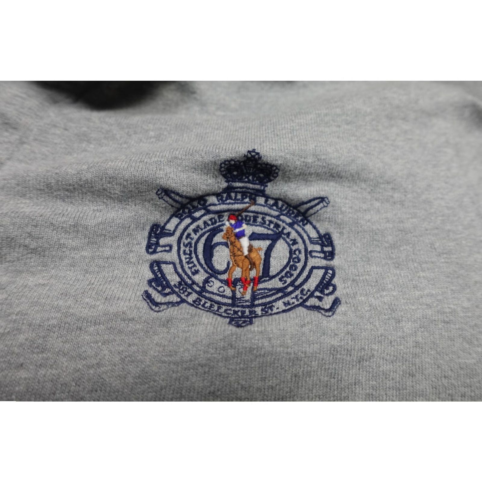 Ralph Lauren Ralph Lauren Polo Polo Shirt Mens XL Gray Crest Logo Stretch Retro Vintage Polo Ralph Lauren Rugby Polo Mens XL Gray Crest Logo Stretch Retro Size US XL / EU 56 / 4 - 2 Thumbnail